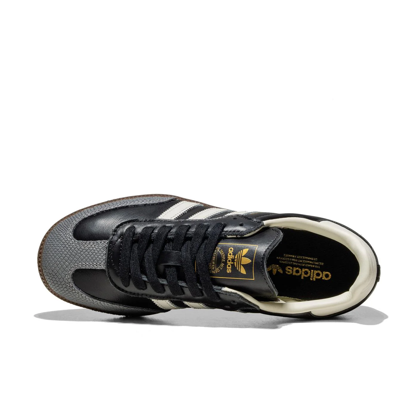 Adidas Originals Samba OG W Core Black/Off White/Gold Met - Image 5