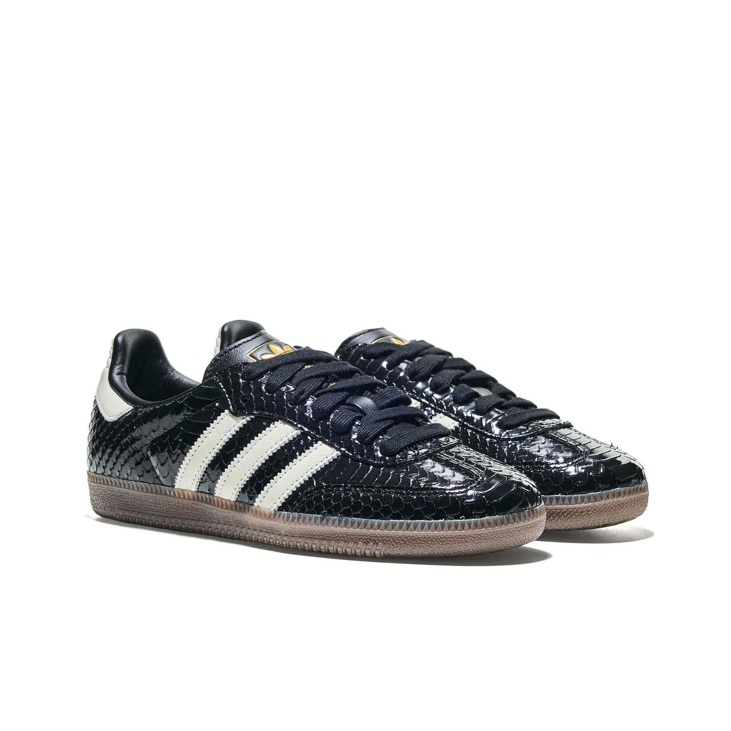 Adidas Originals Samba OG W Core Black/Off White/Gum - Image 3