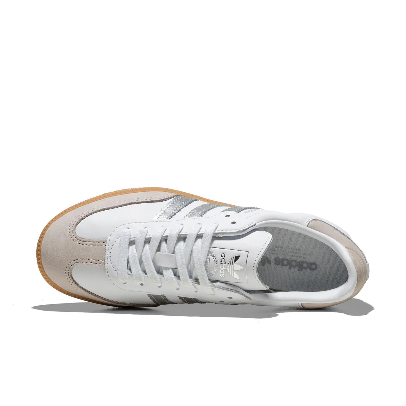 Adidas Originals Samba OG W Ftwr White/Silver Metallic - Image 5