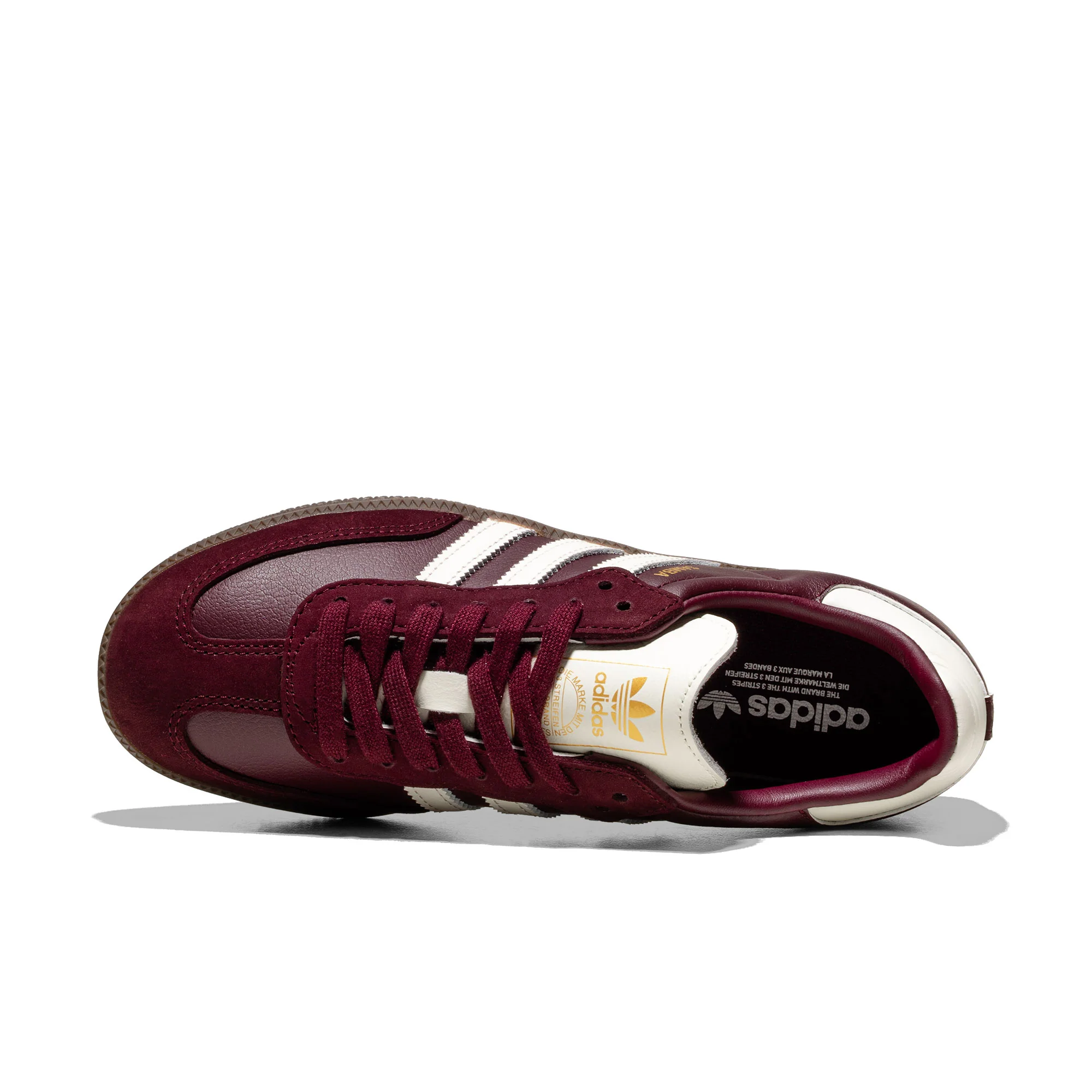 Adidas Originals Samba OG W Maroon/Off White/Gum - Image 5