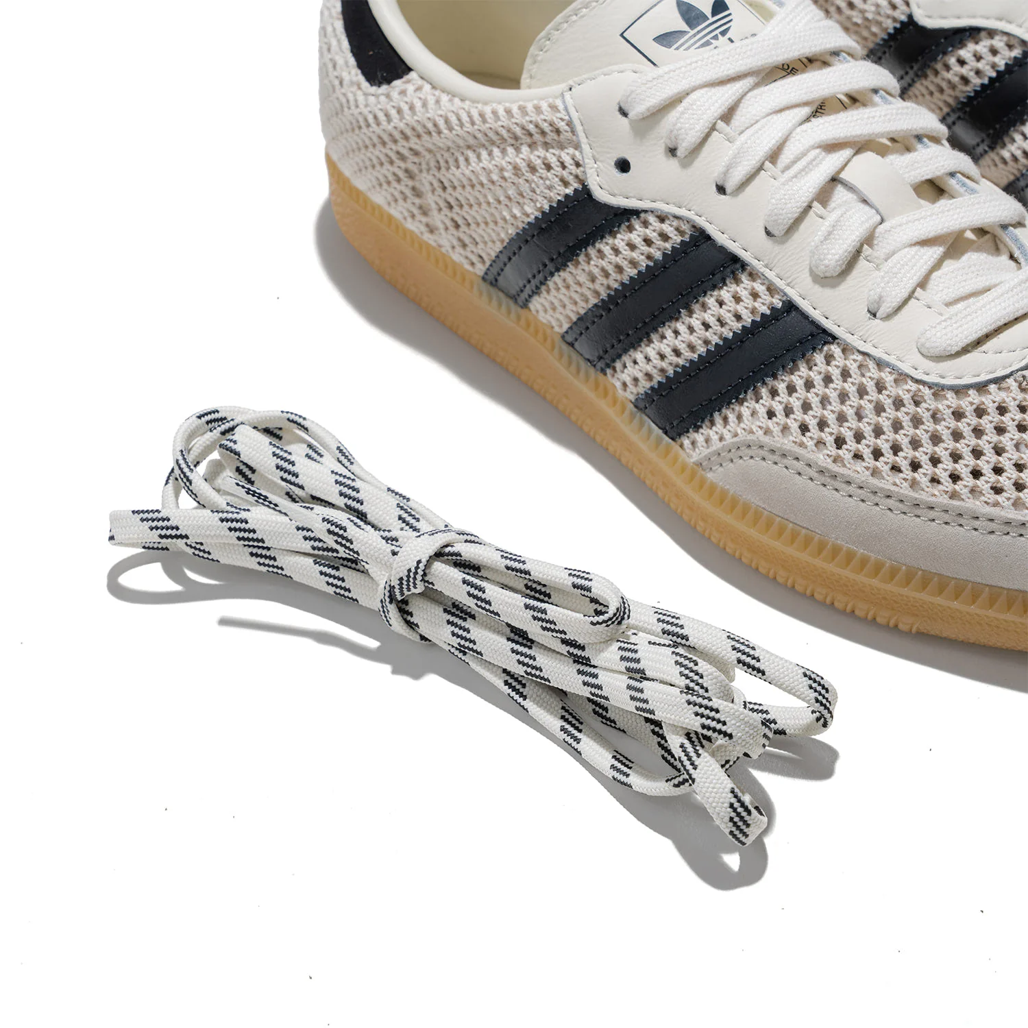 Adidas Originals Samba OG W Off White/Carbon/Gold Met. - Image 7