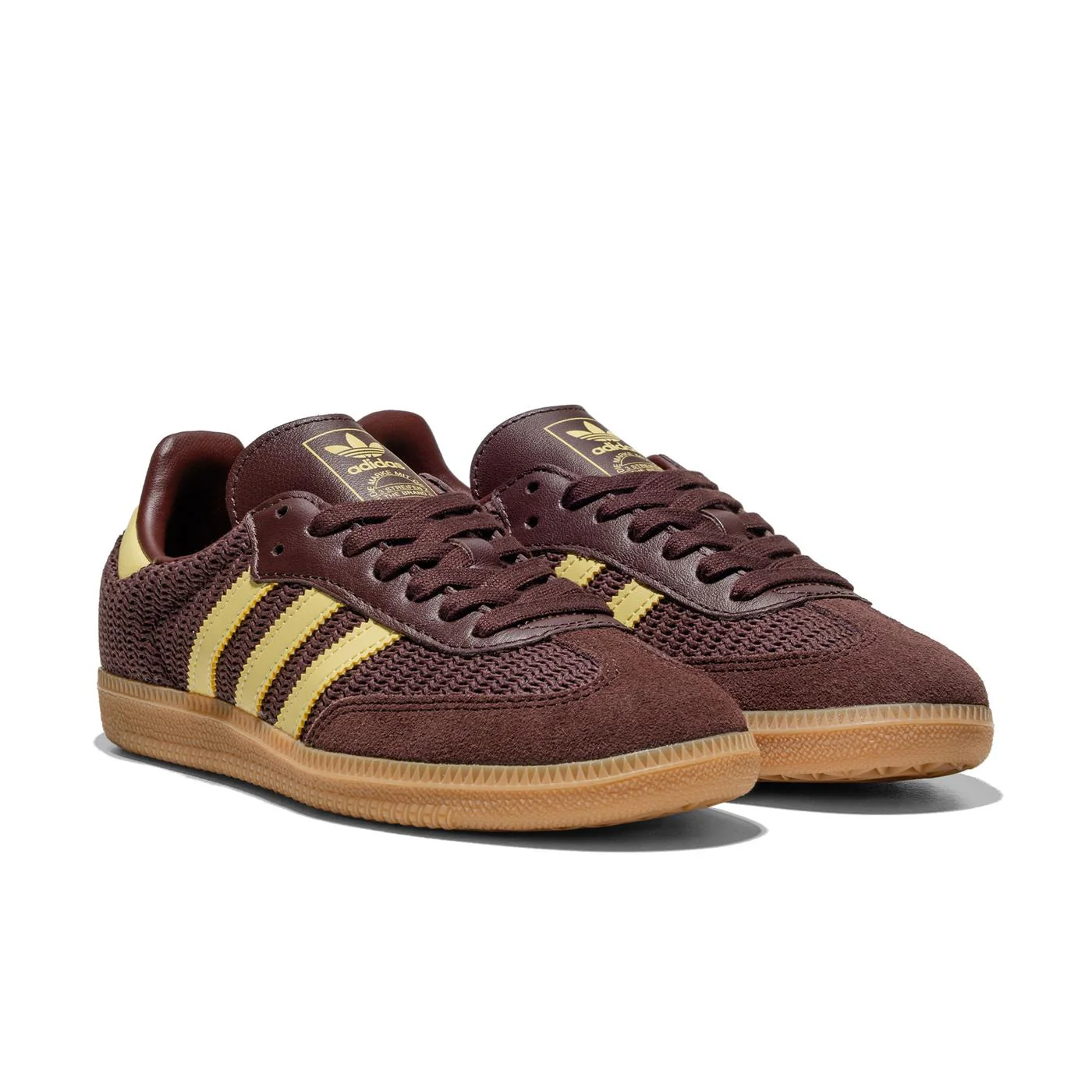 Adidas Originals Samba OG W Shadow Brown/Powder Yellow/Gum - Image 2