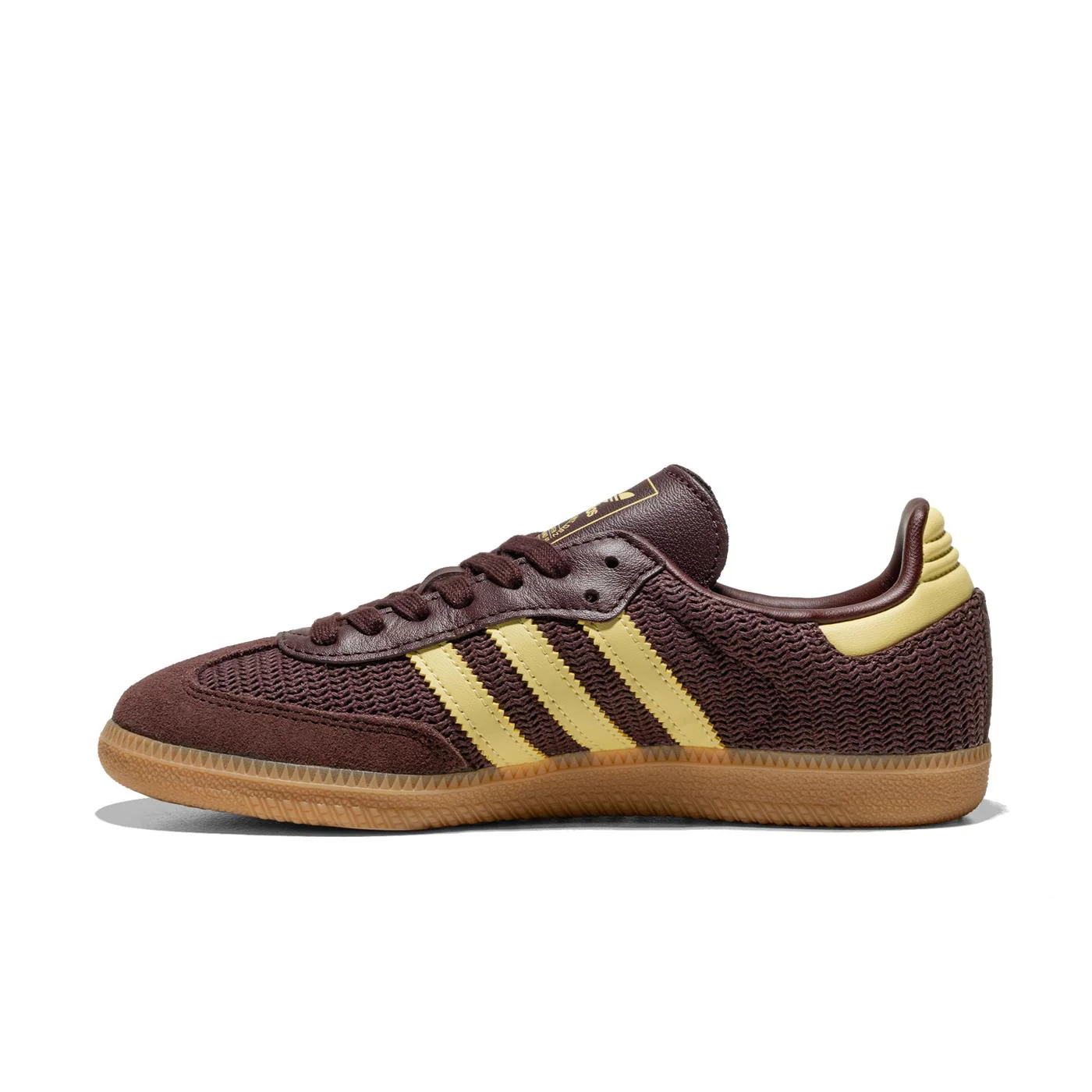 Adidas Originals Samba OG W Shadow Brown/Powder Yellow/Gum - Image 3