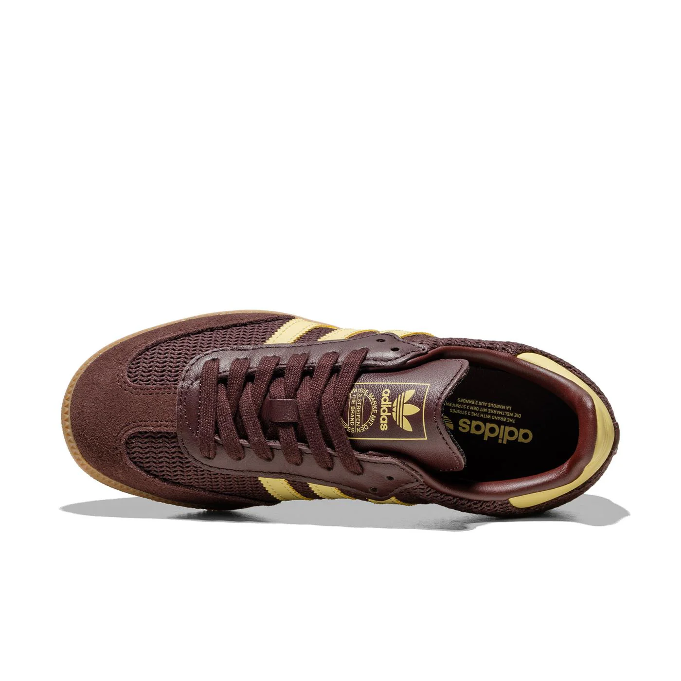 Adidas Originals Samba OG W Shadow Brown/Powder Yellow/Gum - Image 5