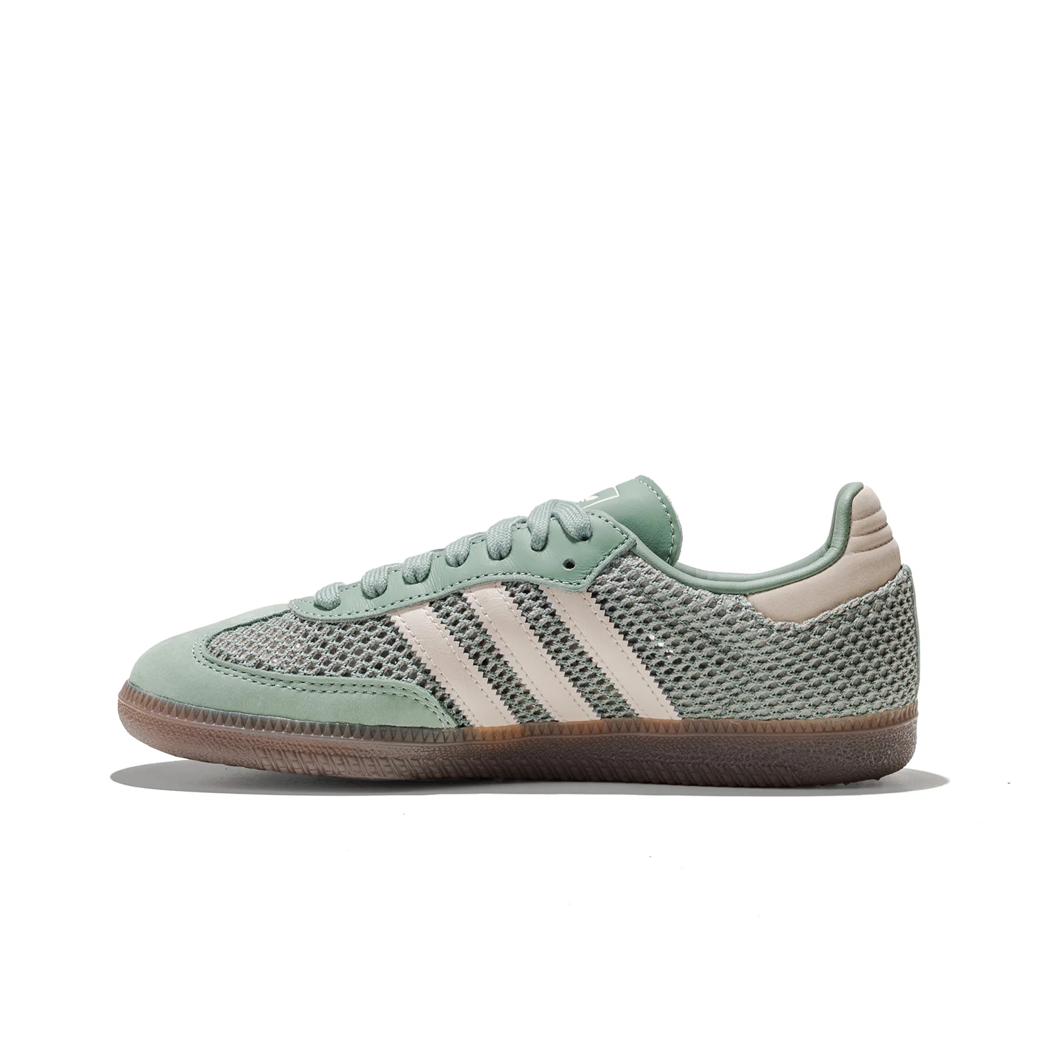 Adidas Originals Samba OG W Silver Green/Wonder White/Gold - Image 2