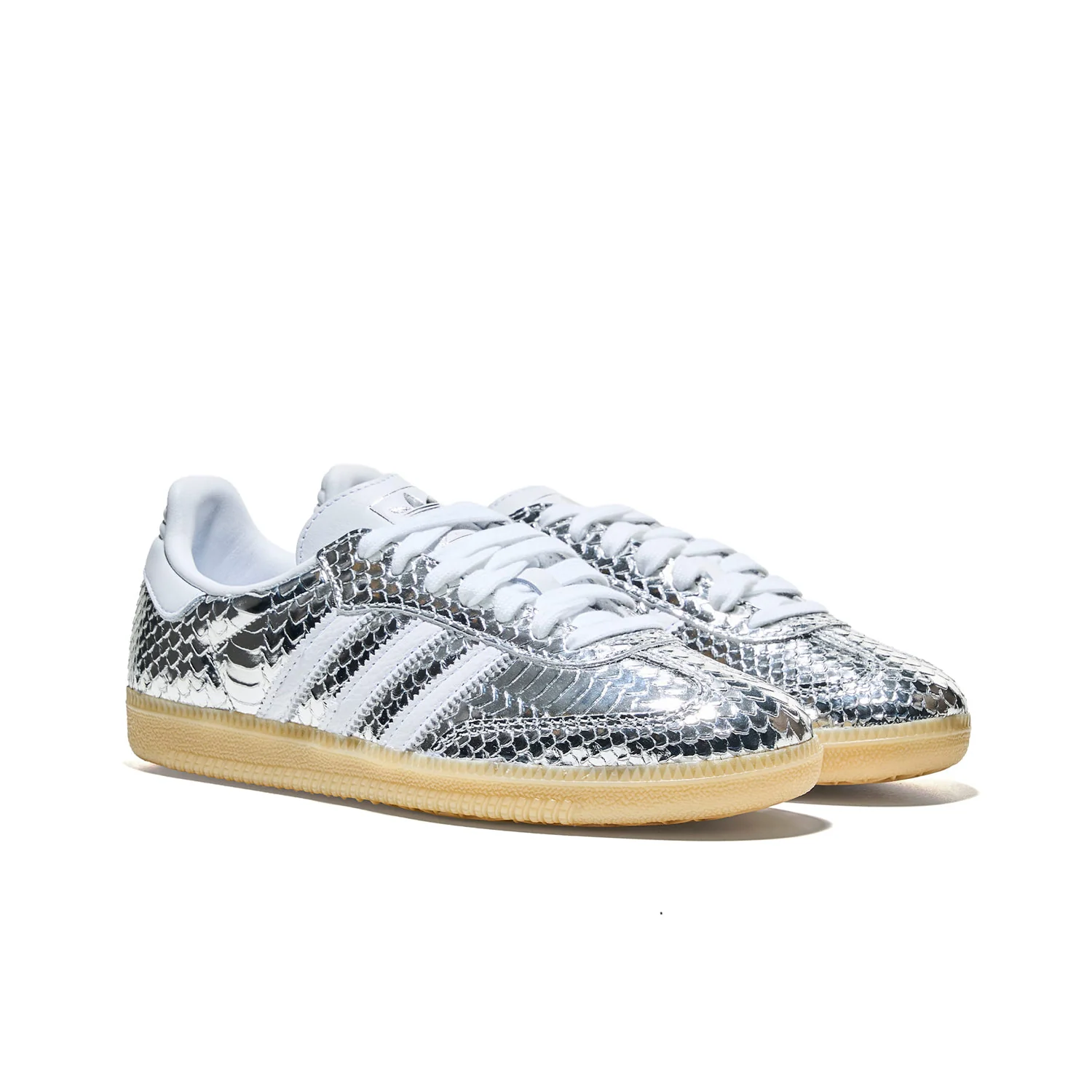 Adidas Originals Samba OG W Silver Metallic/Ftwr White/Gum - Image 3