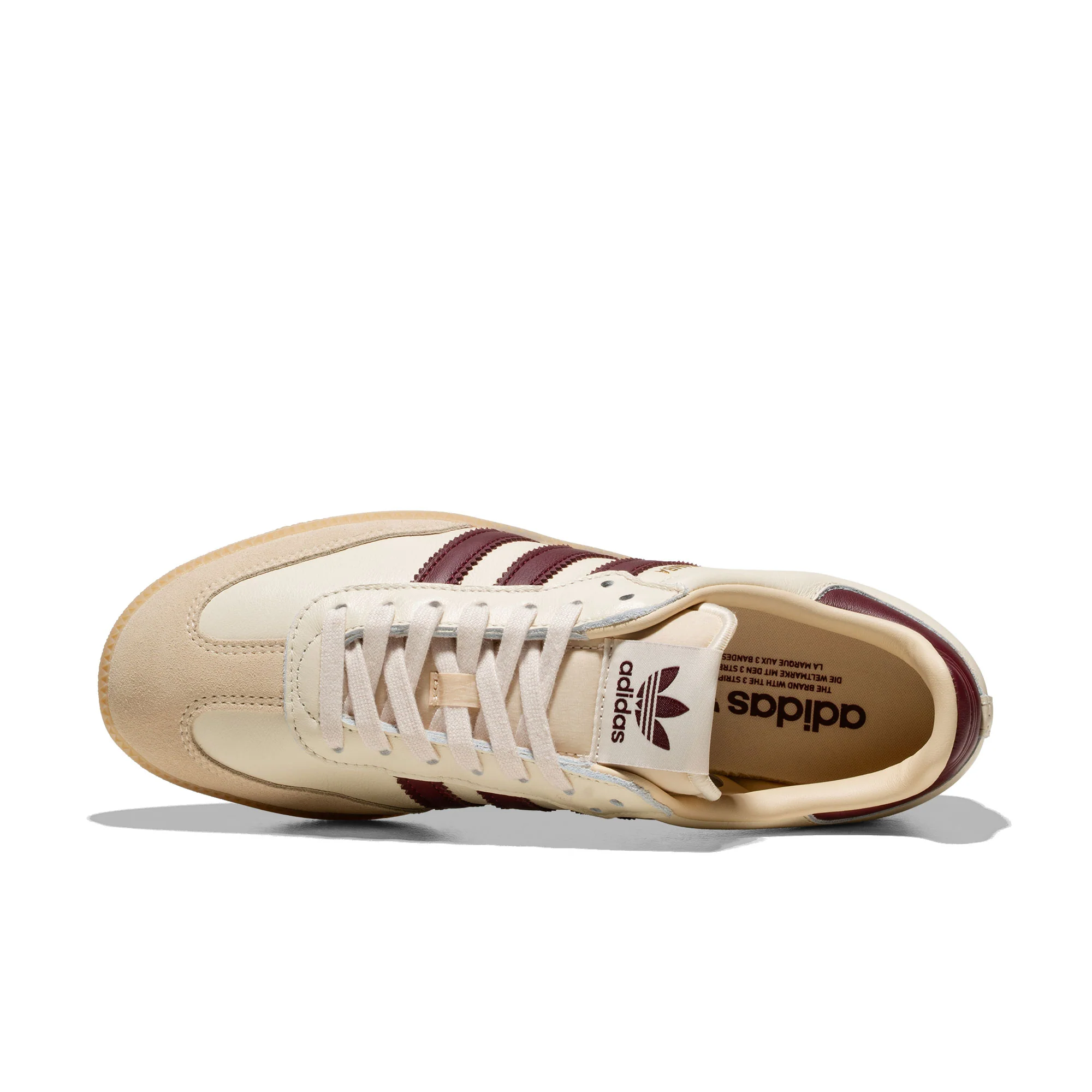 Adidas Originals Samba OG Wonder White/Shadow Red/Gum - Image 5