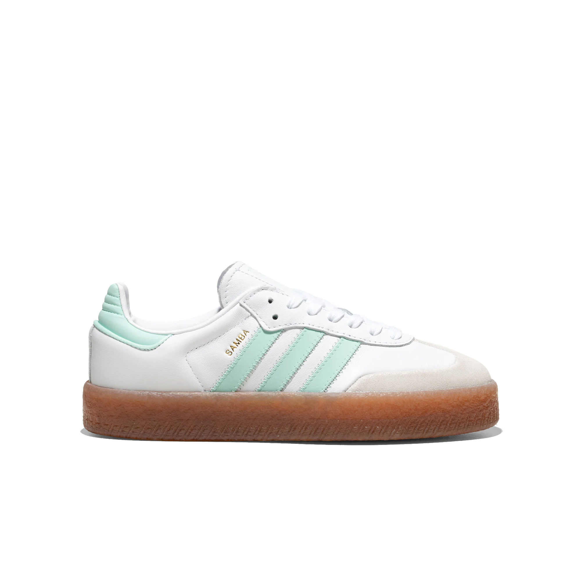 Adidas Originals Sambae J Ftwr White/Clear Mint/Gold Met