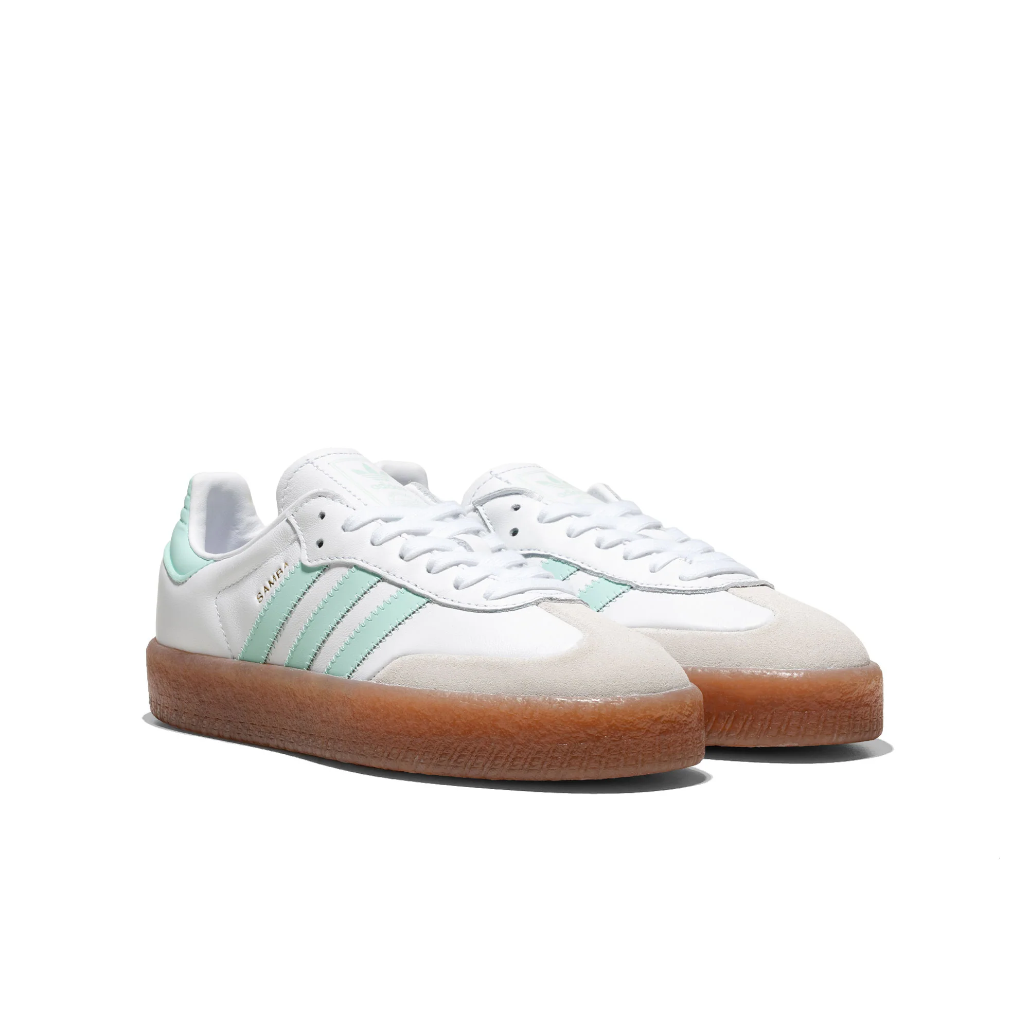 Adidas Originals Sambae J Ftwr White/Clear Mint/Gold Met - Image 2