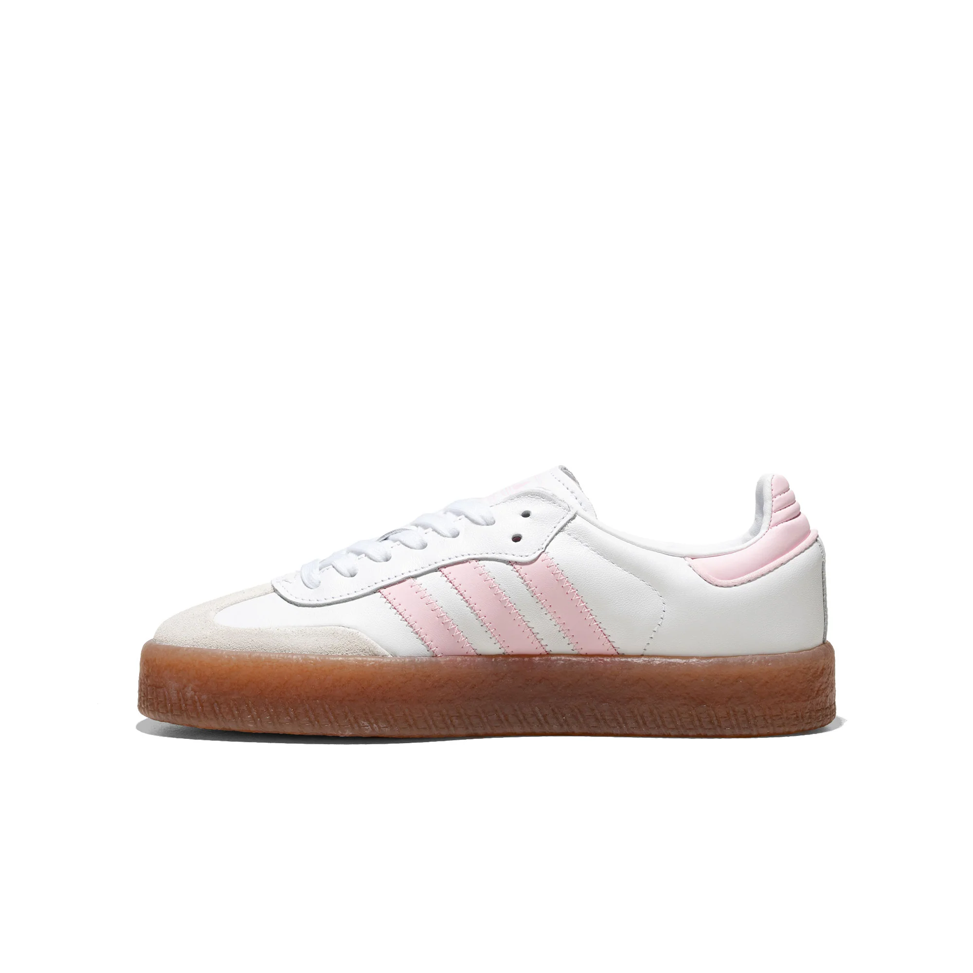 Adidas Originals Sambae J Ftwr White/Clear Pink/Gold Met - Image 3