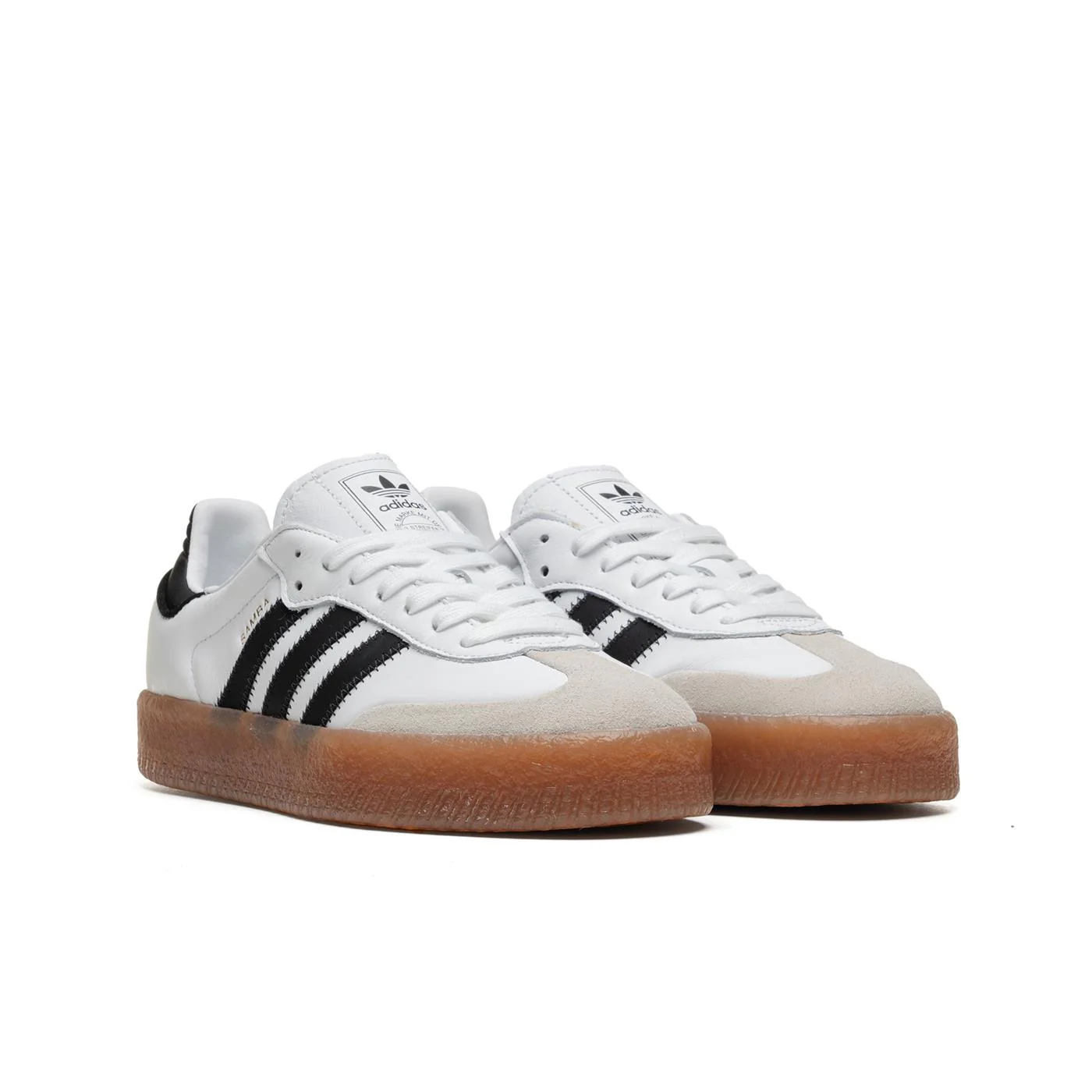 Adidas Originals Sambae W Ftwr White/Core Black/Gold Met - Image 3