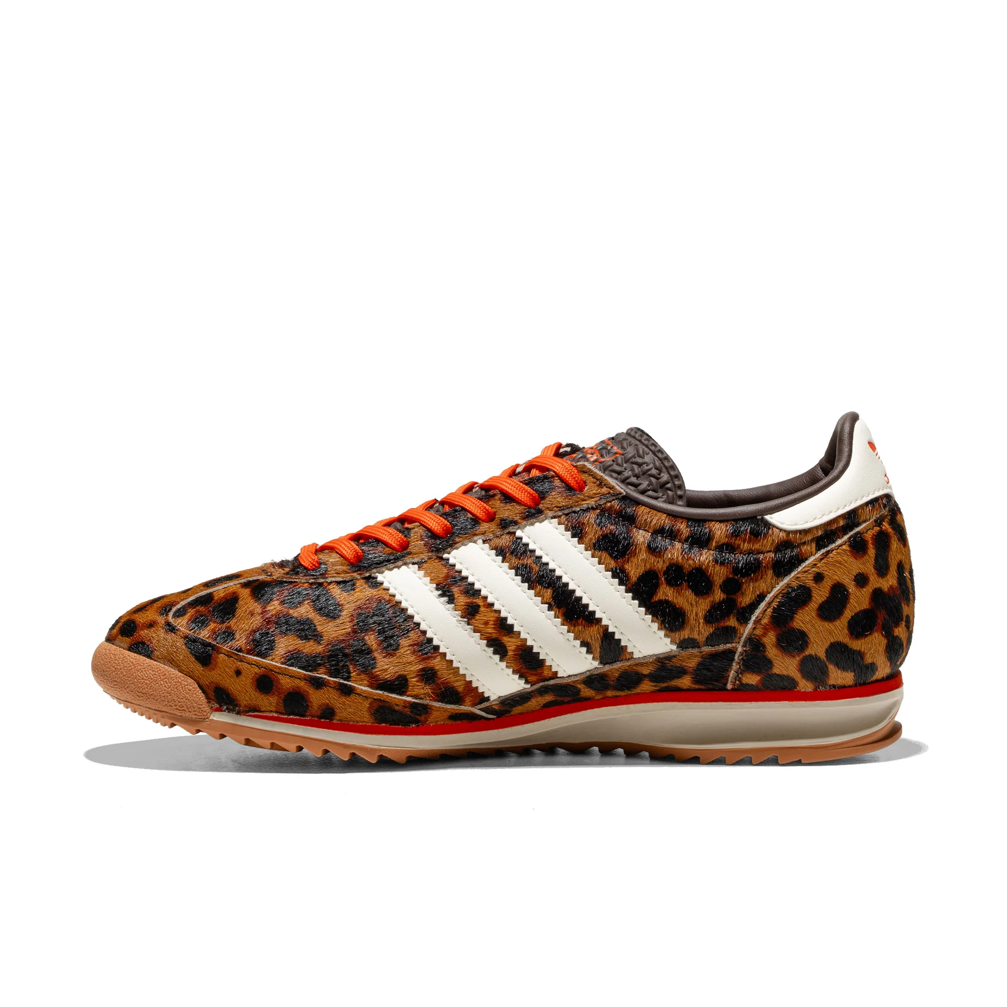 Adidas Originals SL 72 OG W Dark Brown/Off White/Orange - Image 3
