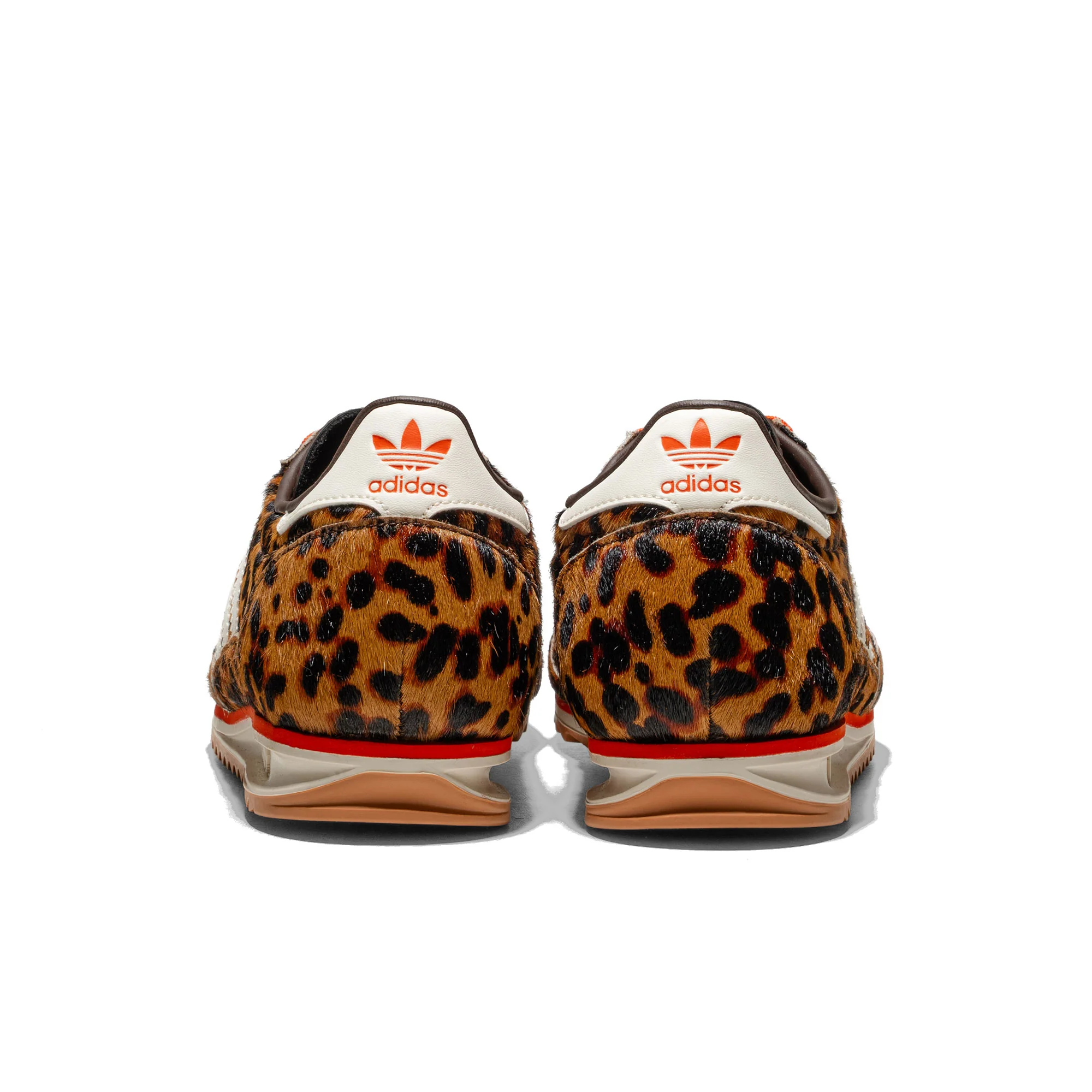 Adidas Originals SL 72 OG W Dark Brown/Off White/Orange - Image 5