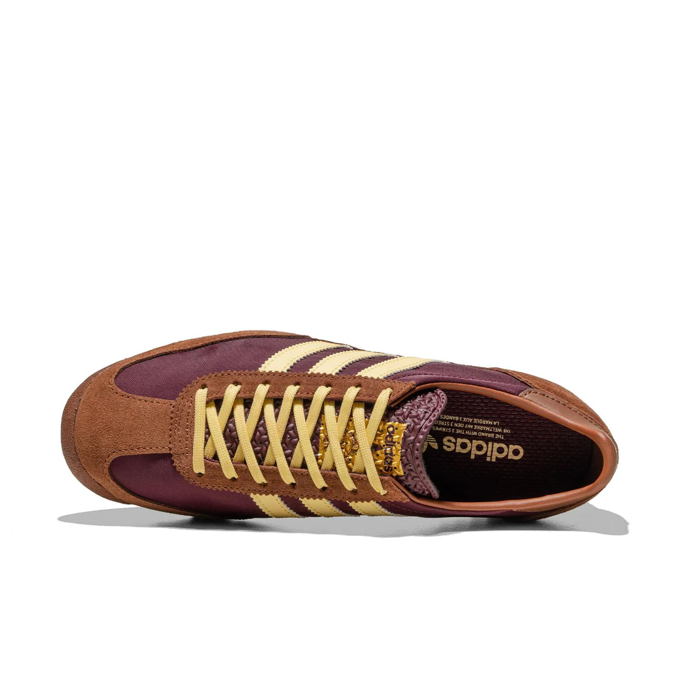 Adidas Originals SL 72 OG W Maroon/Almost Yellow/Brown - Image 5