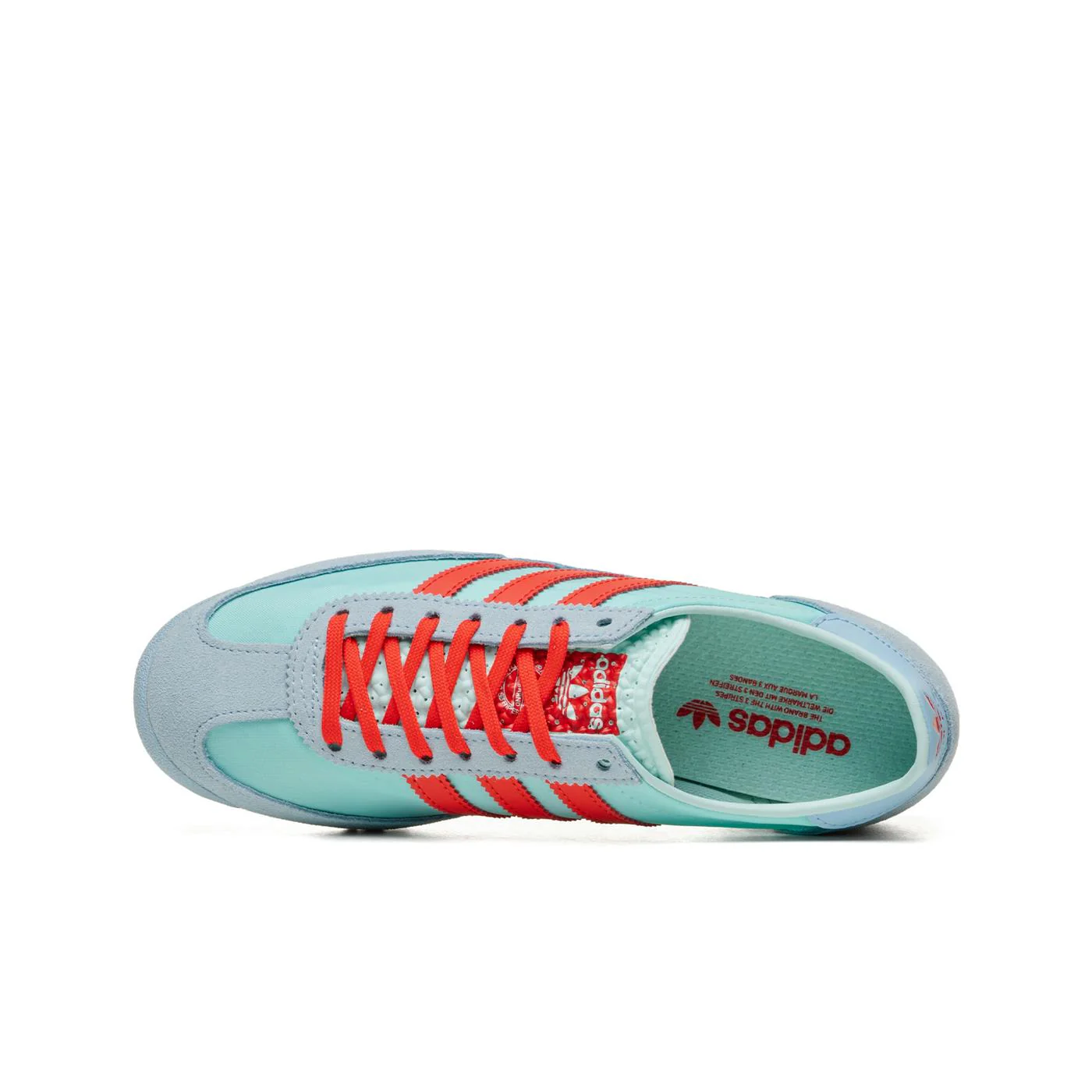 Adidas Originals SL 72 OG W Semi Flash Aqua/Bright Red/Clear - Image 5