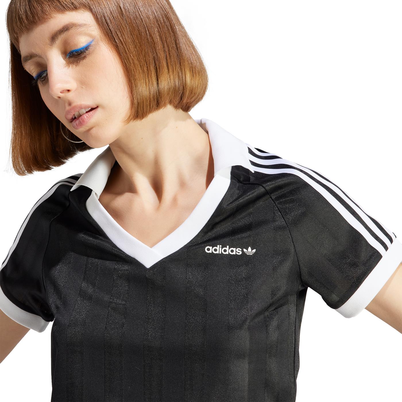 Adidas Originals Soccer Crop Top Black - Image 3