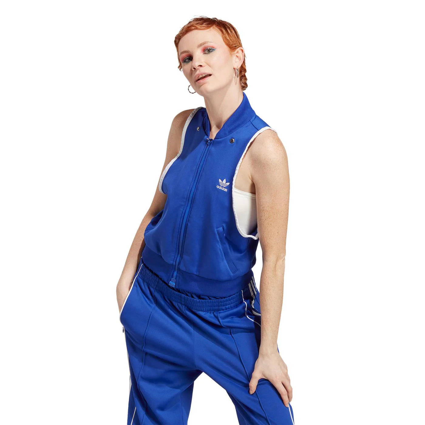 Adidas Originals SST Track Top Lucid Blue - Image 3