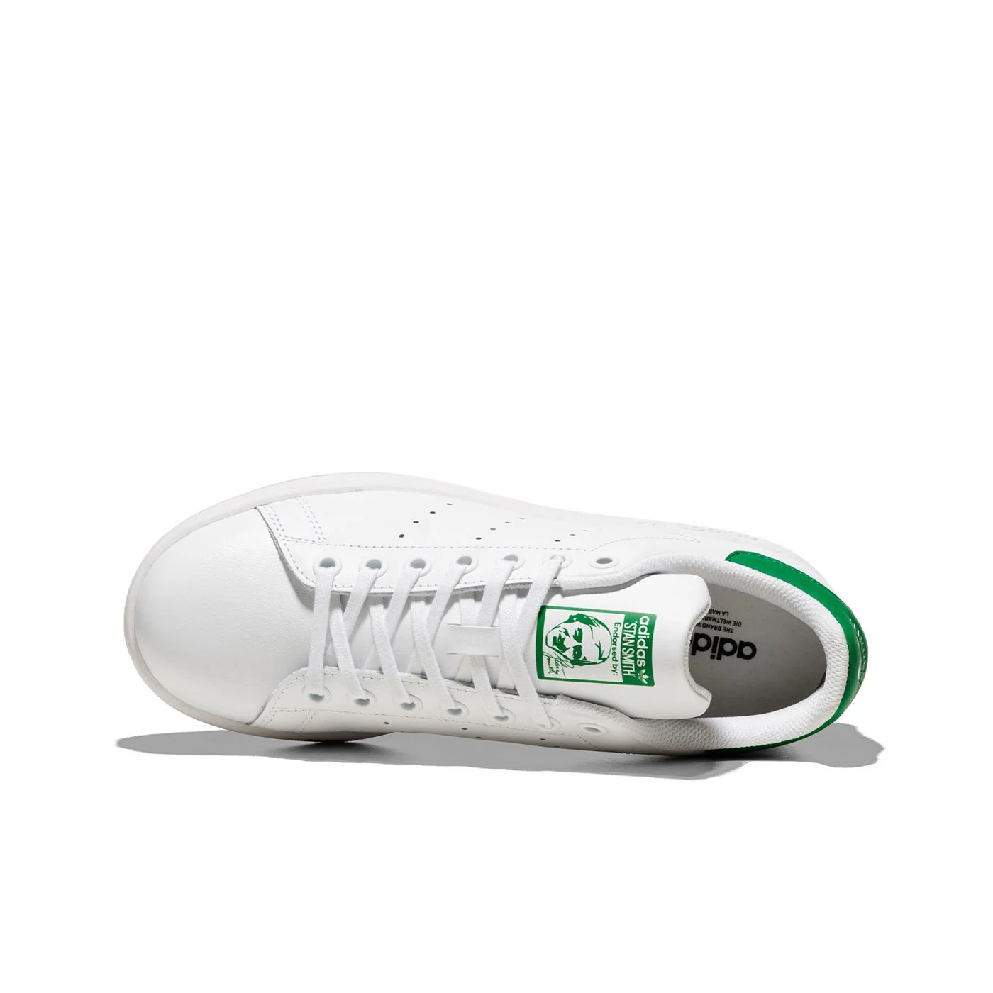 Adidas Originals Stan Smith J Ftwr White/Ftwr White/Green - Image 5