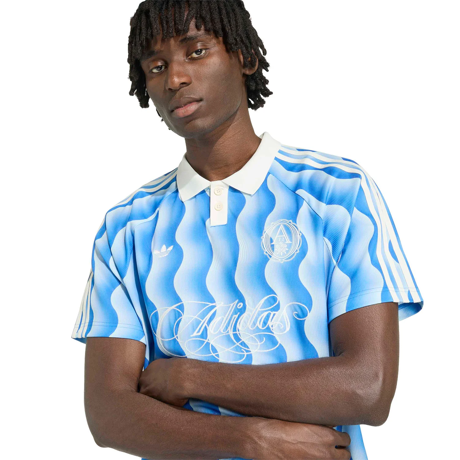 Adidas Originals Summer Jersey Blue - Image 3