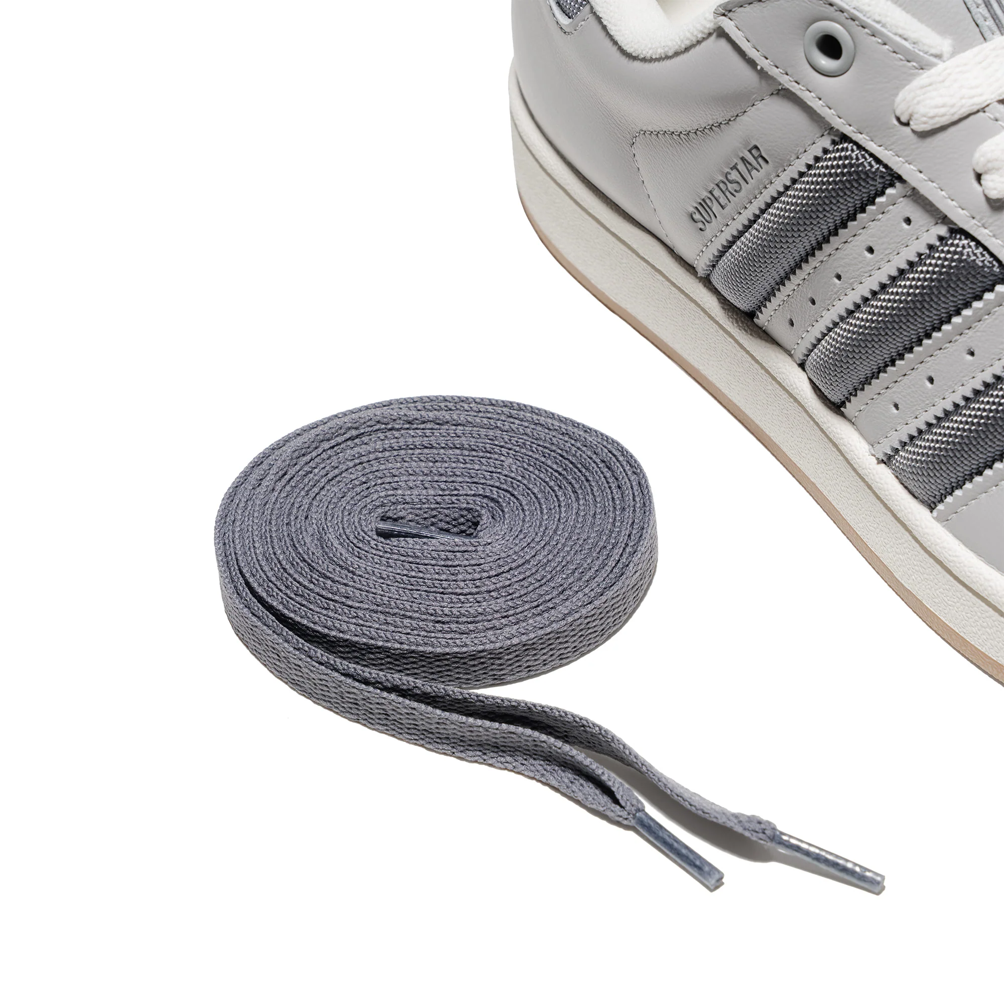 Adidas Originals Superstar II Grey Two/Grey Four/Off White - Image 7