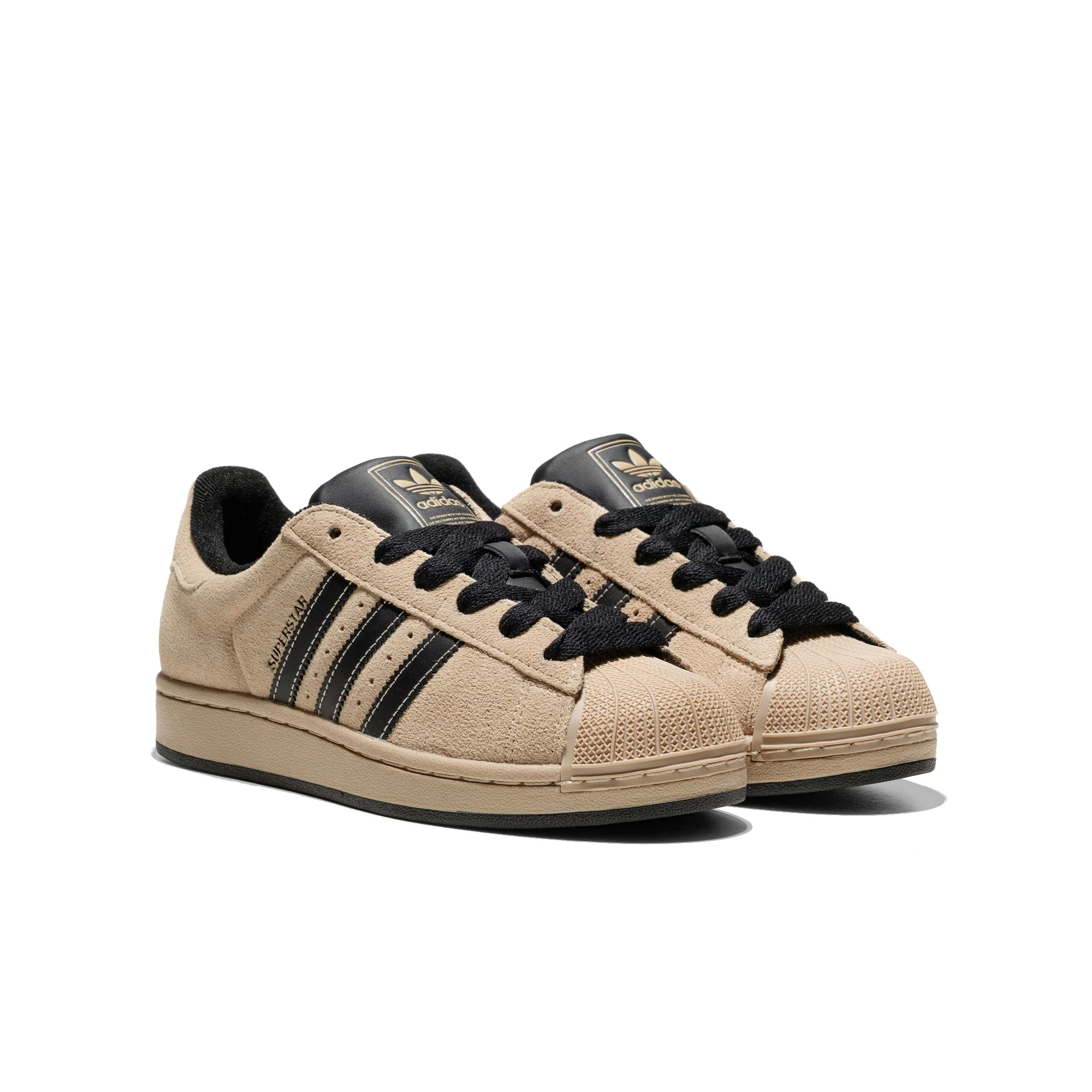 Adidas Originals Superstar II J Stone Khaki/Core Black - Image 2