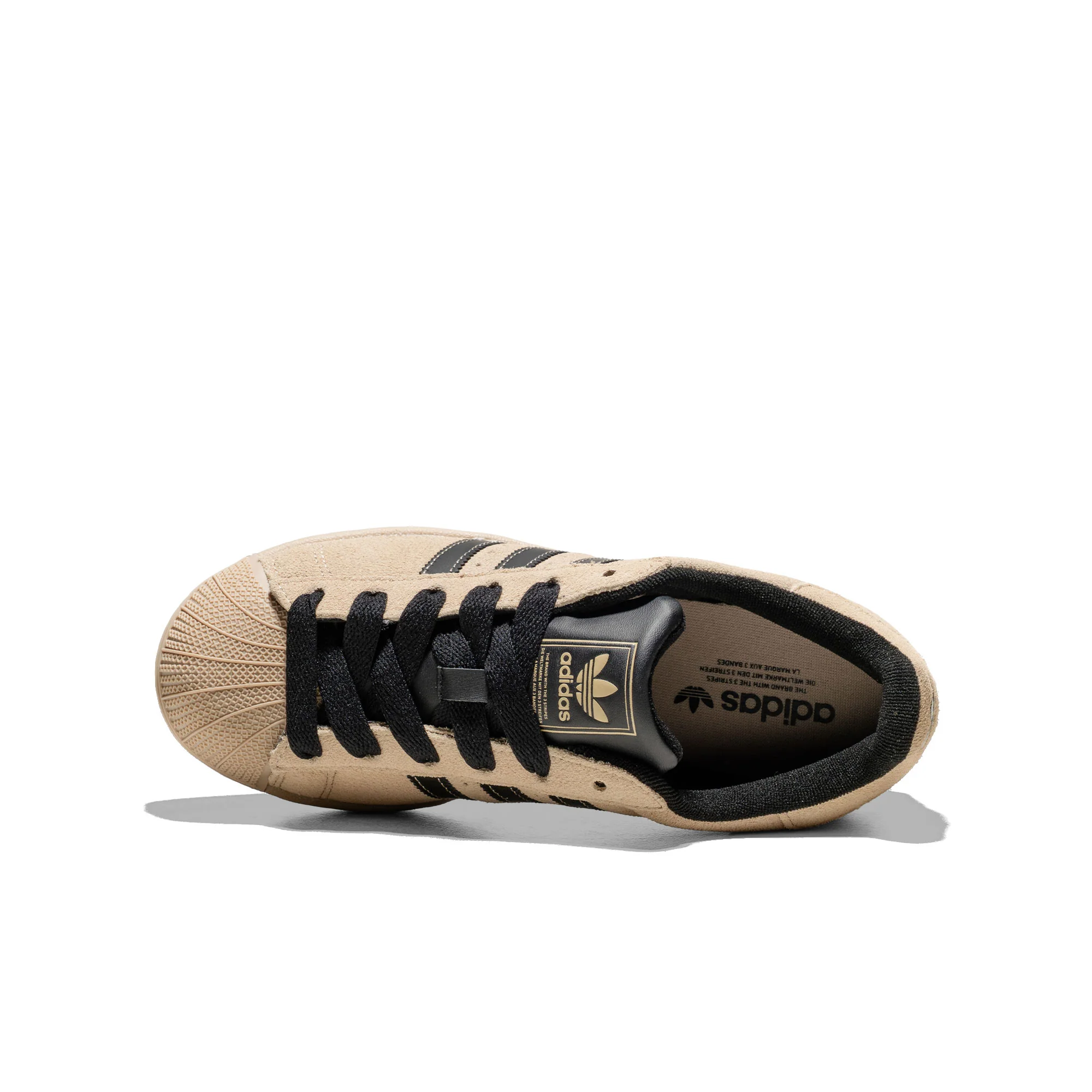 Adidas Originals Superstar II J Stone Khaki/Core Black - Image 5
