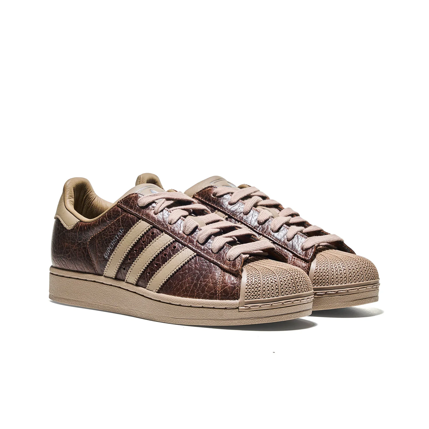Adidas Originals Superstar II Preloved Brown/Chalk Brown - Image 3