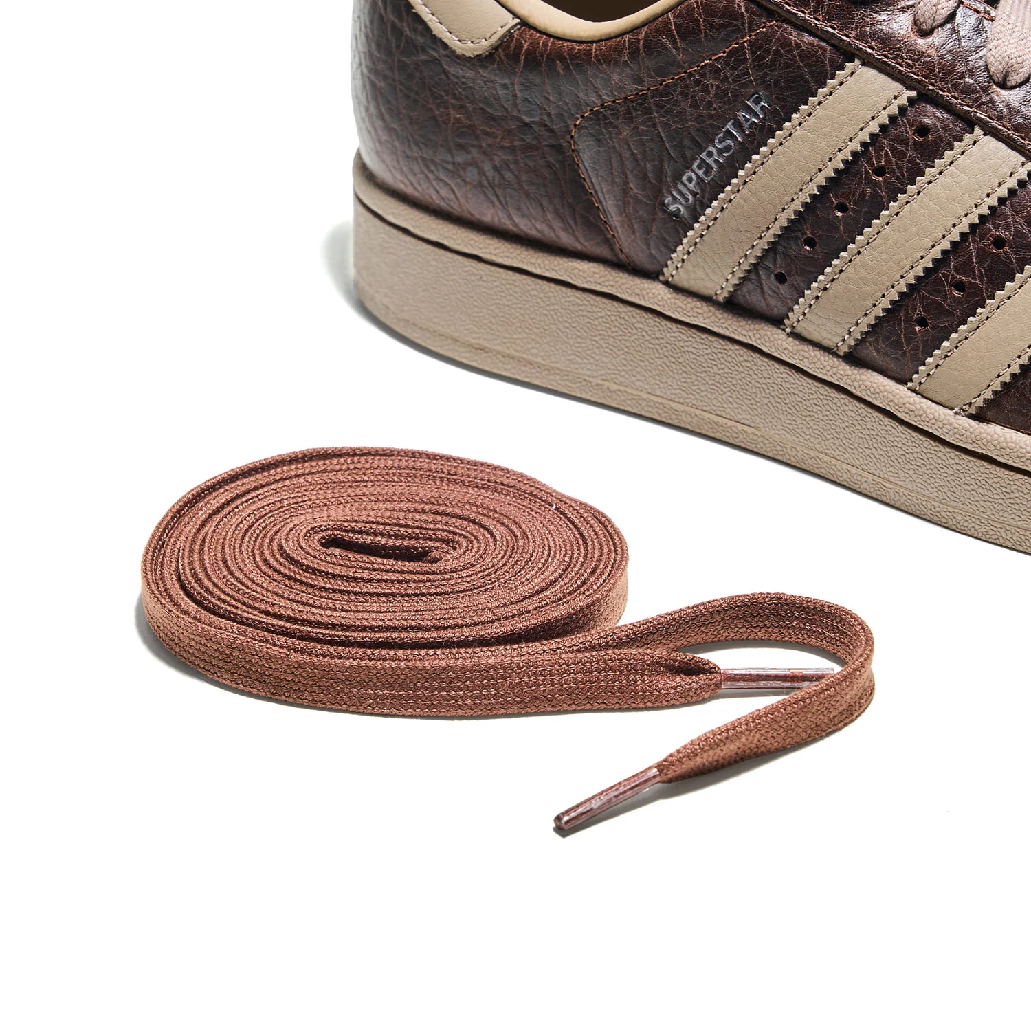 Adidas Originals Superstar II Preloved Brown/Chalk Brown - Image 7