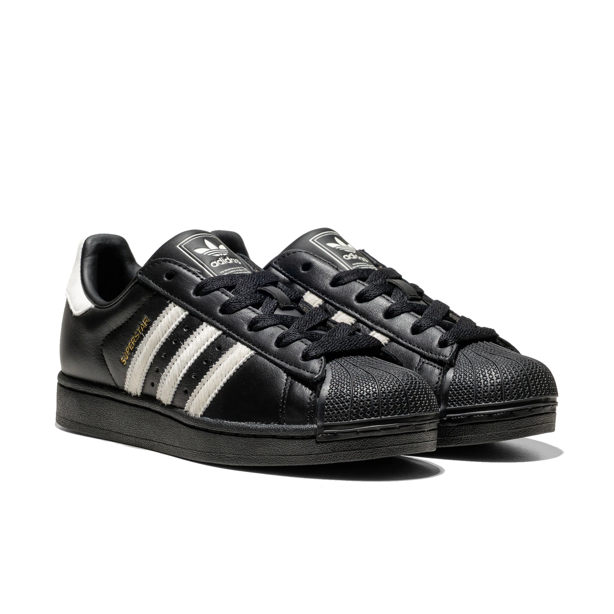 Adidas Originals Superstar II W Core Black/Off White/Gold - Image 2
