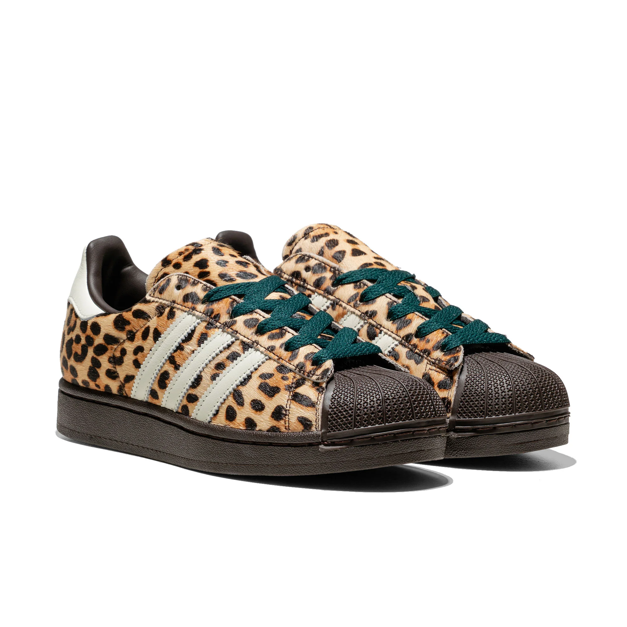 Adidas Originals Superstar II W Dark Brown/Ivory/Gold Met - Image 2