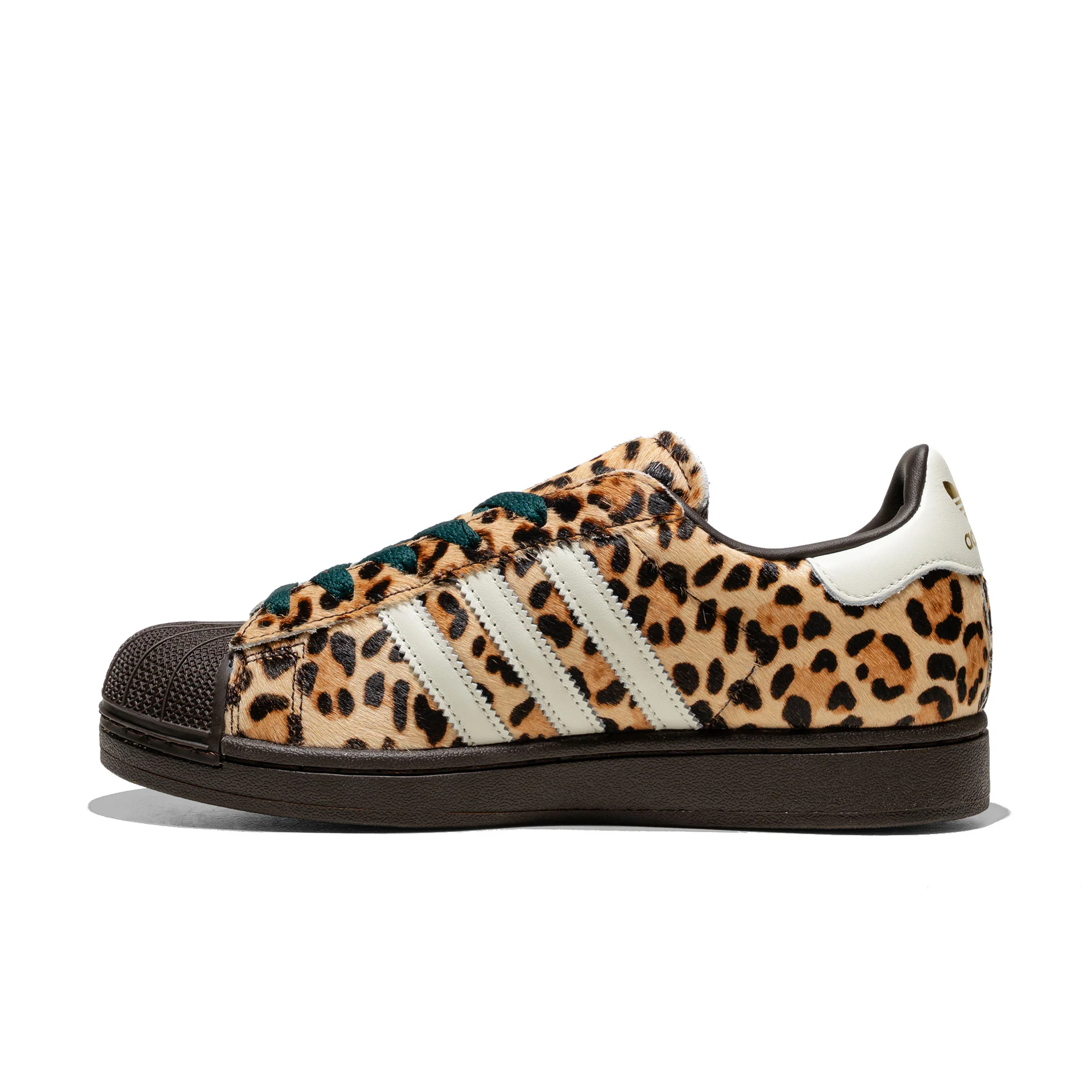 Adidas Originals Superstar II W Dark Brown/Ivory/Gold Met - Image 3