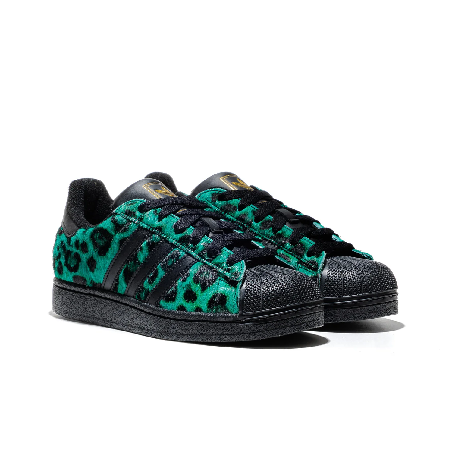 Adidas Originals Superstar II W Semi Screaming Green/Black - Image 3