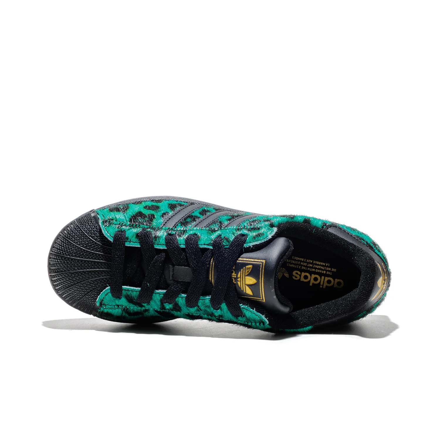 Adidas Originals Superstar II W Semi Screaming Green/Black - Image 5
