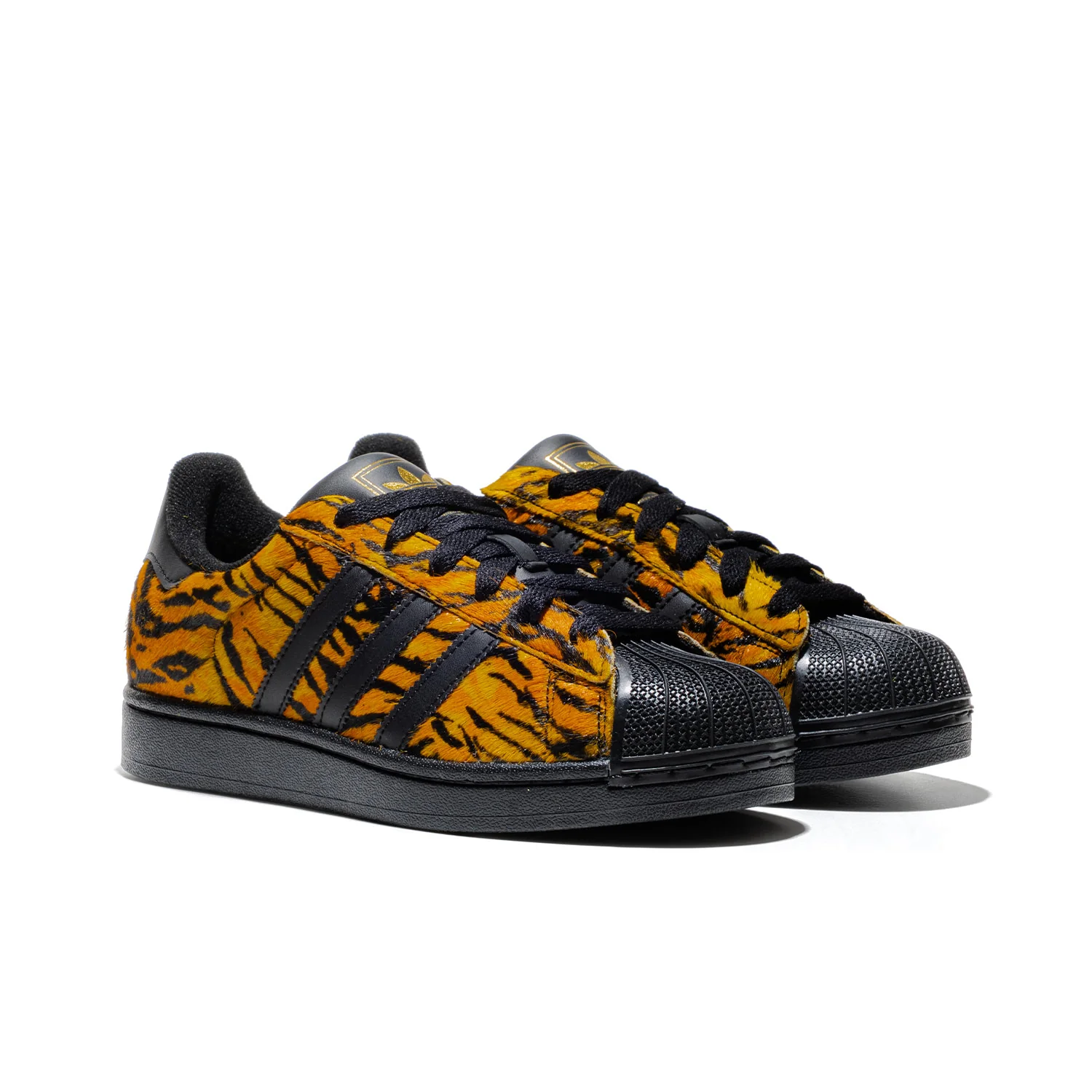 Adidas Originals Superstar II W Yellow/Core Black/Gold Met - Image 3