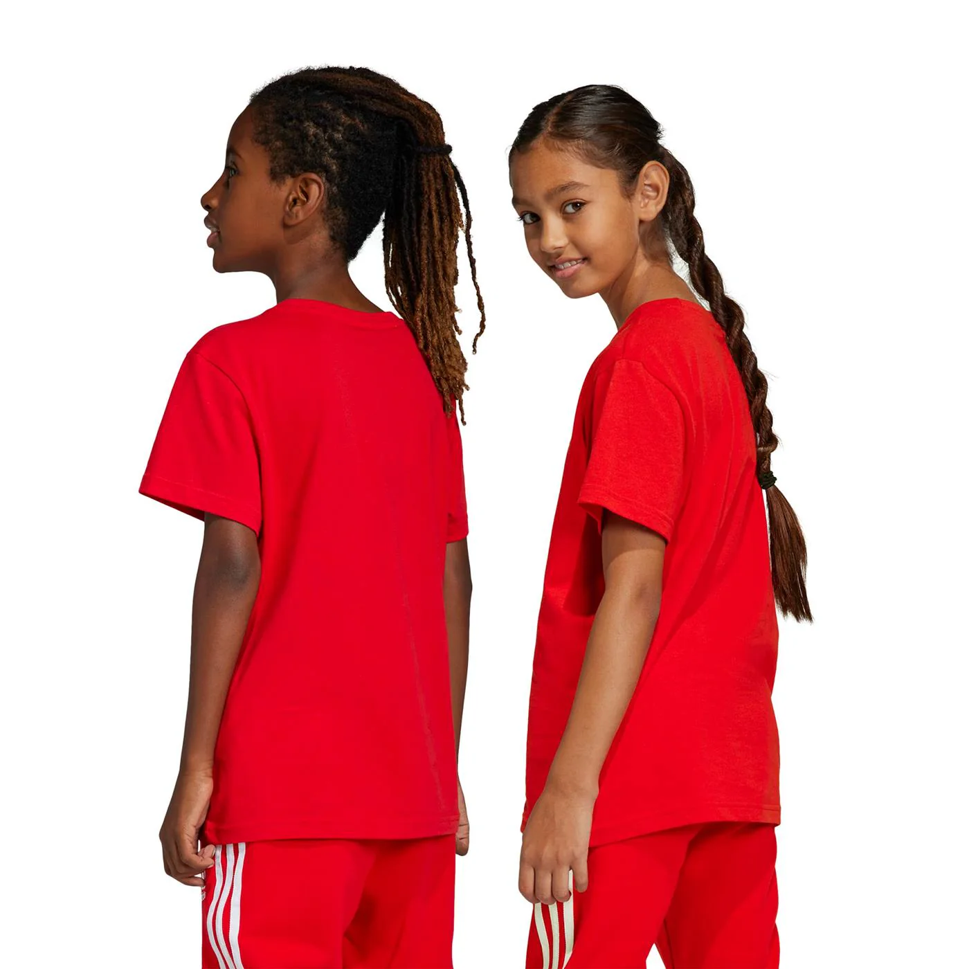 Adidas Originals Trefoil Tee Better Scarlet - Image 2