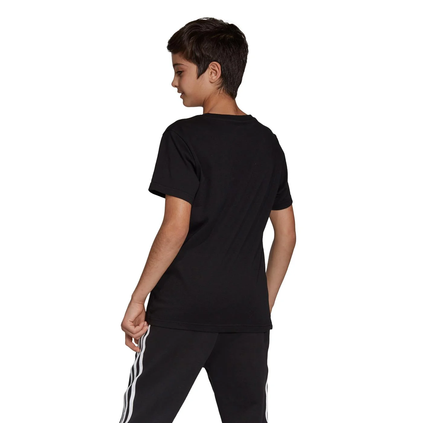 Adidas Originals Trefoil Tee Black/White - Image 4