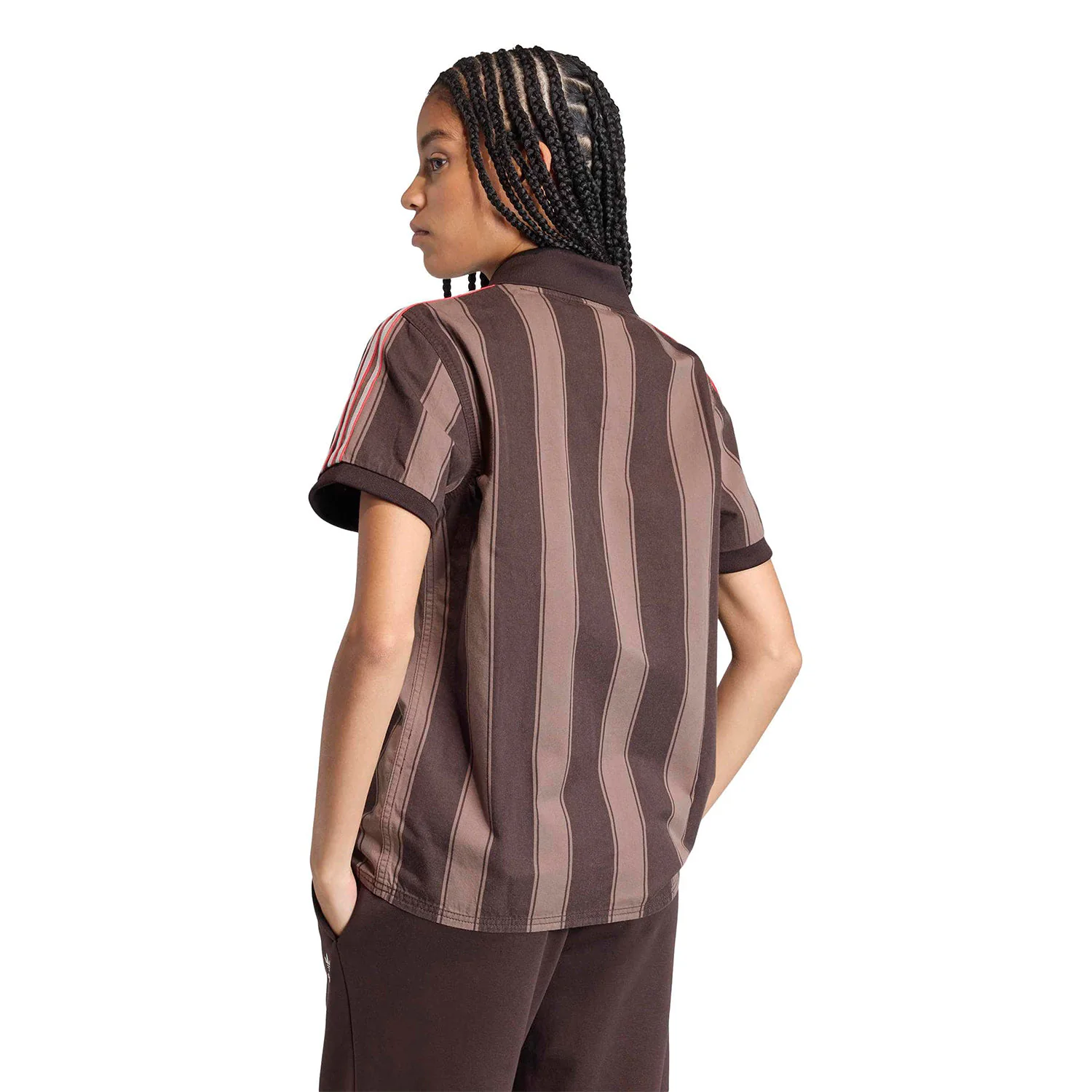 Adidas Originals Twill Jersey Aurora Coffee - Image 2