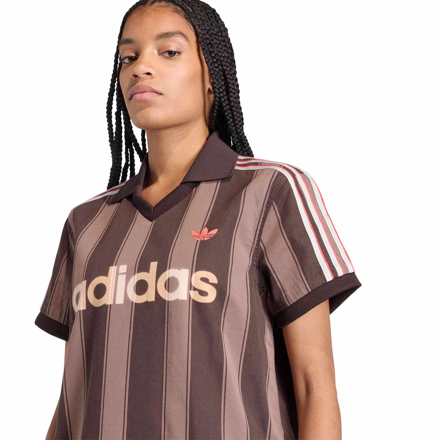 Adidas Originals Twill Jersey Aurora Coffee - Image 3