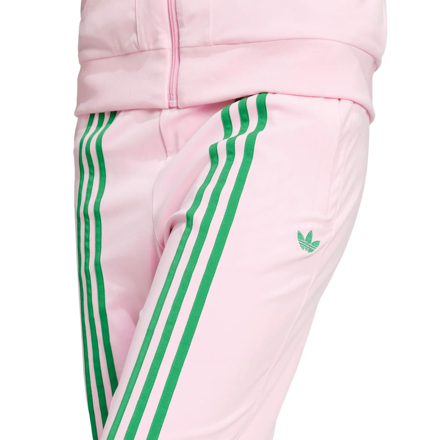 Adidas Originals Velour Track Pant True Pink - Image 4