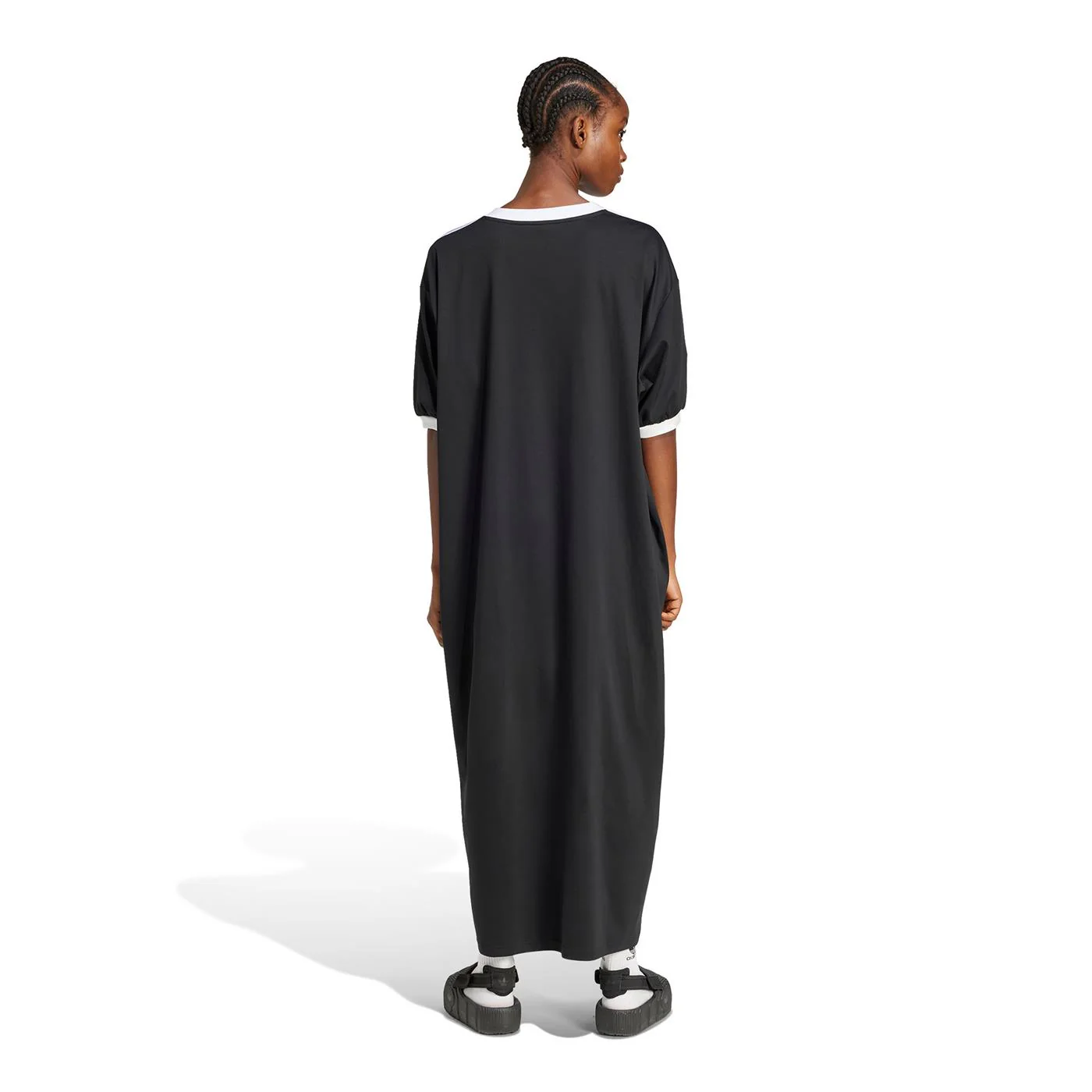 Adidas Originals V-Neck Dress Black - Image 2