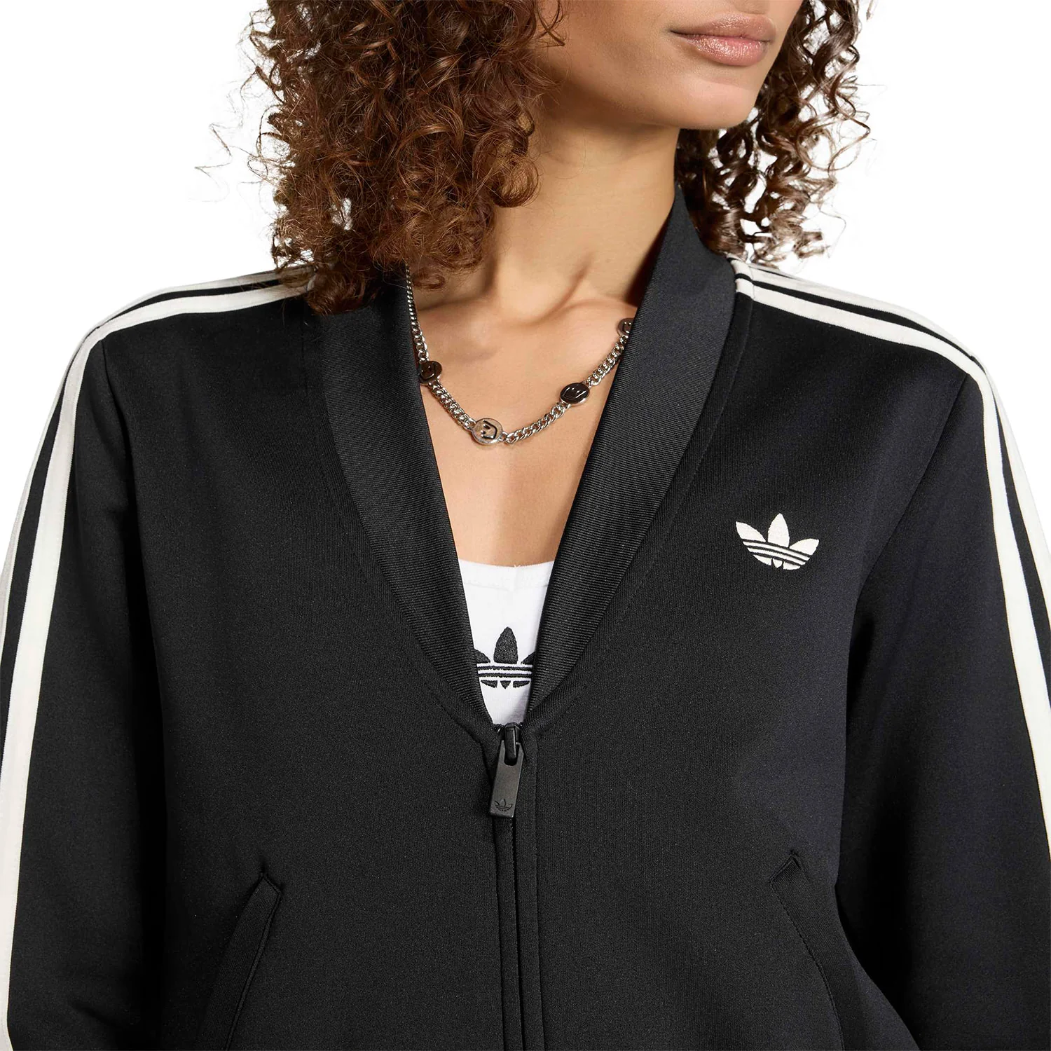 Adidas Originals V-Neck Superstar TT Black - Image 3