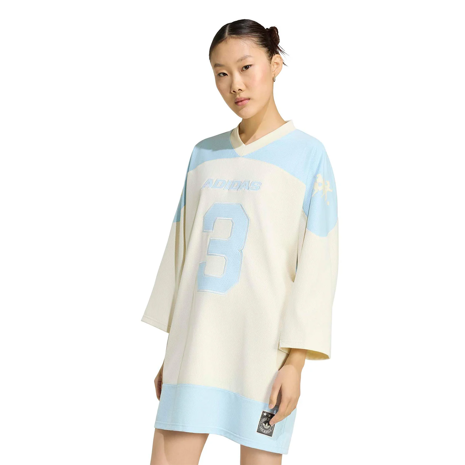 Adidas Originals Wms Jersey Dress Ice Blue