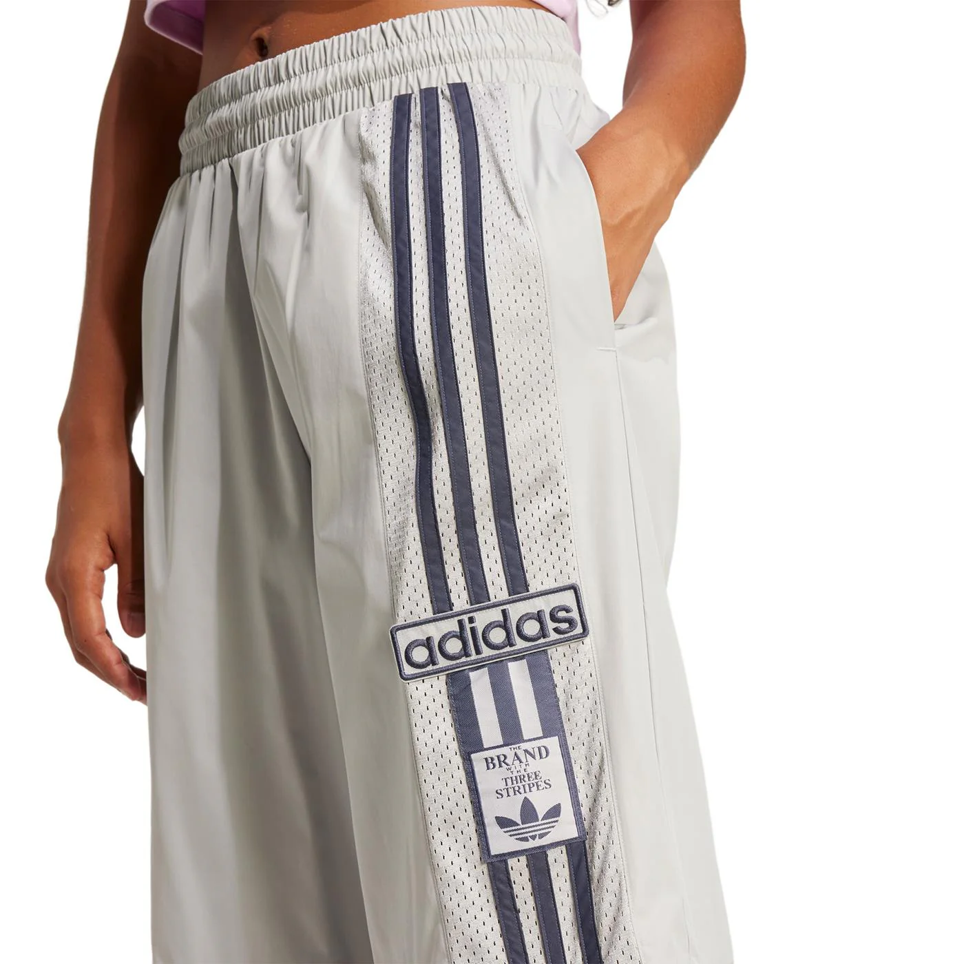 Adidas Originals Woven Trackpant Grey Two - Image 4