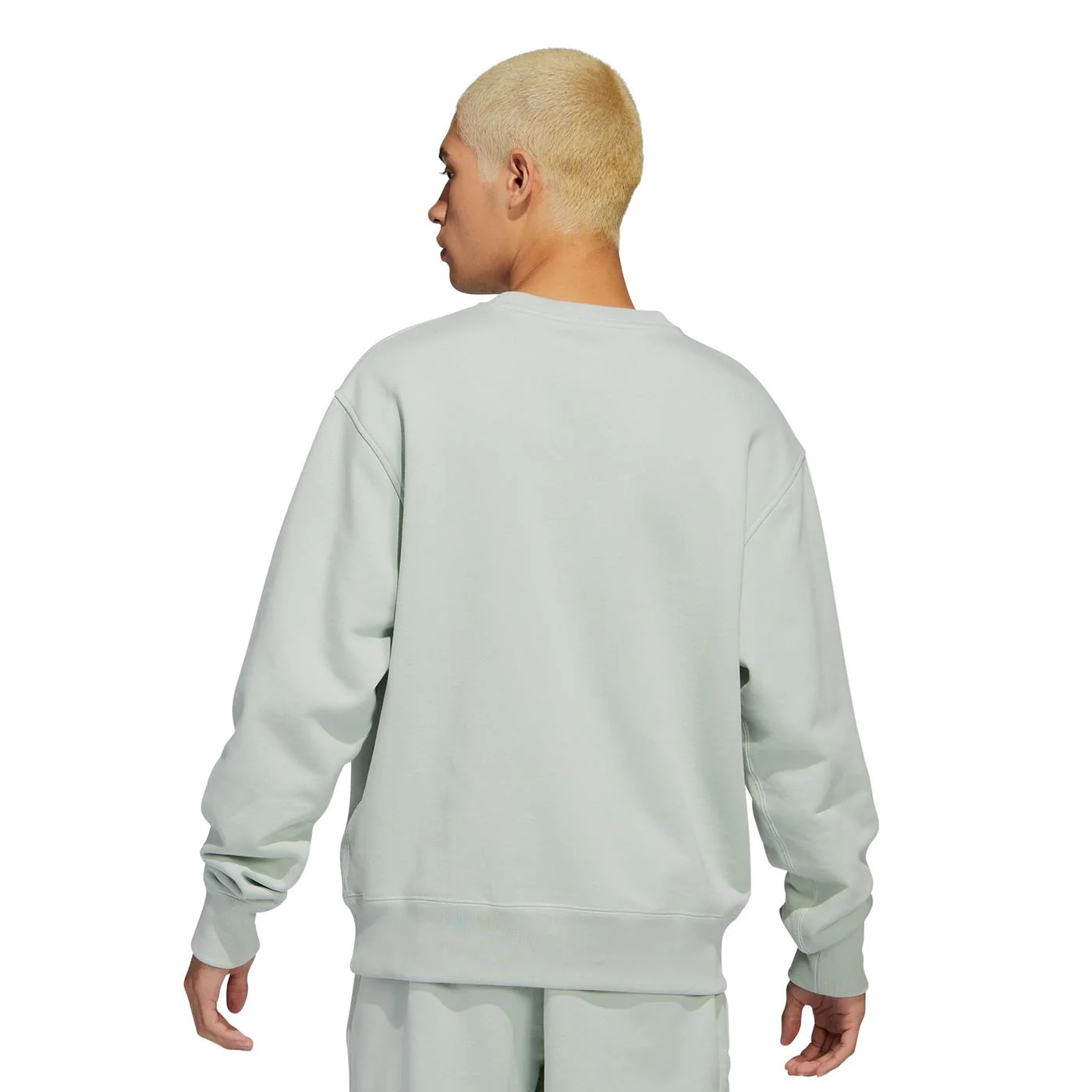 Adidas PW Basics Crew Linen Green - Image 2