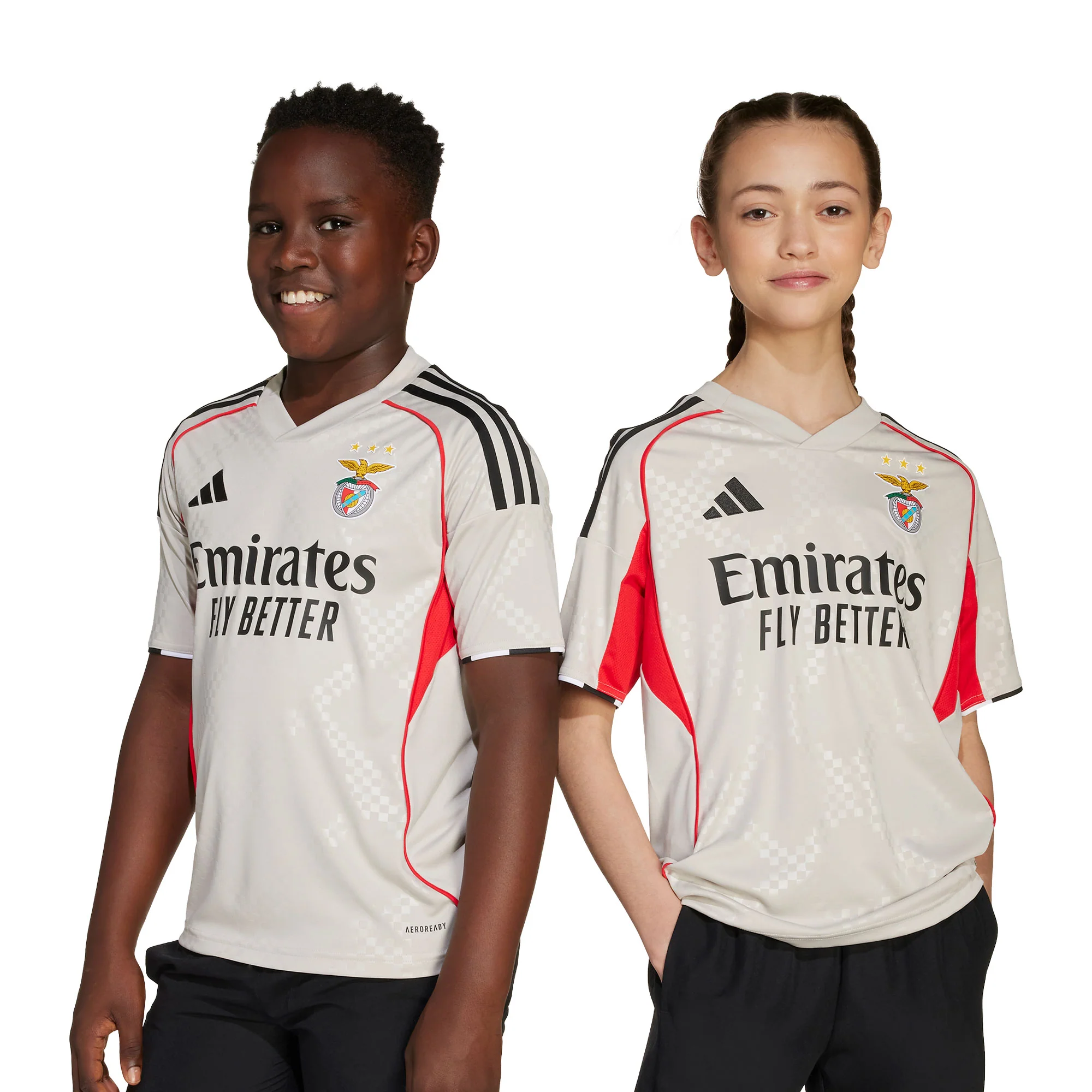 Adidas SLB Away Jersey Youth Wonder Alumina