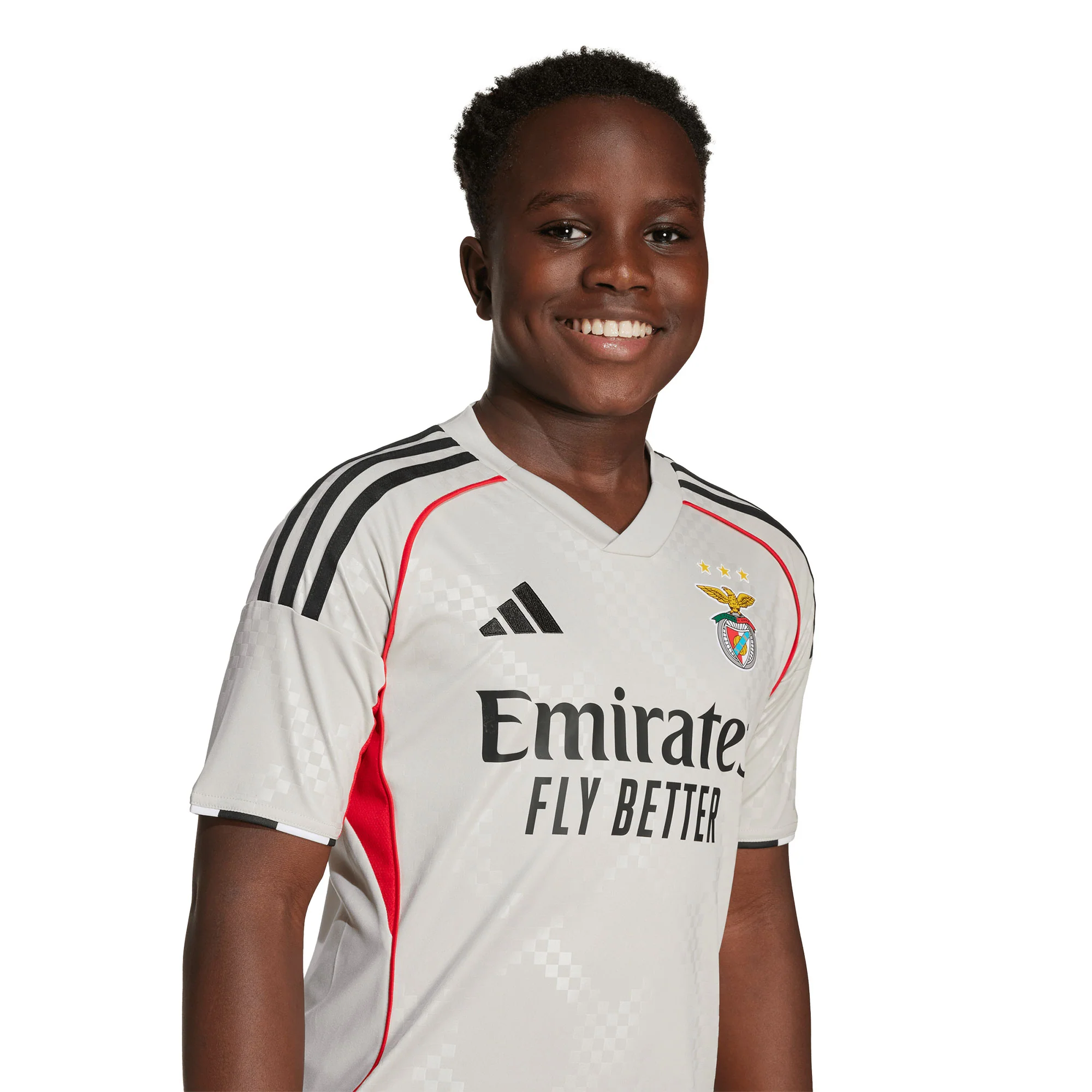 Adidas SLB Away Jersey Youth Wonder Alumina - Image 3