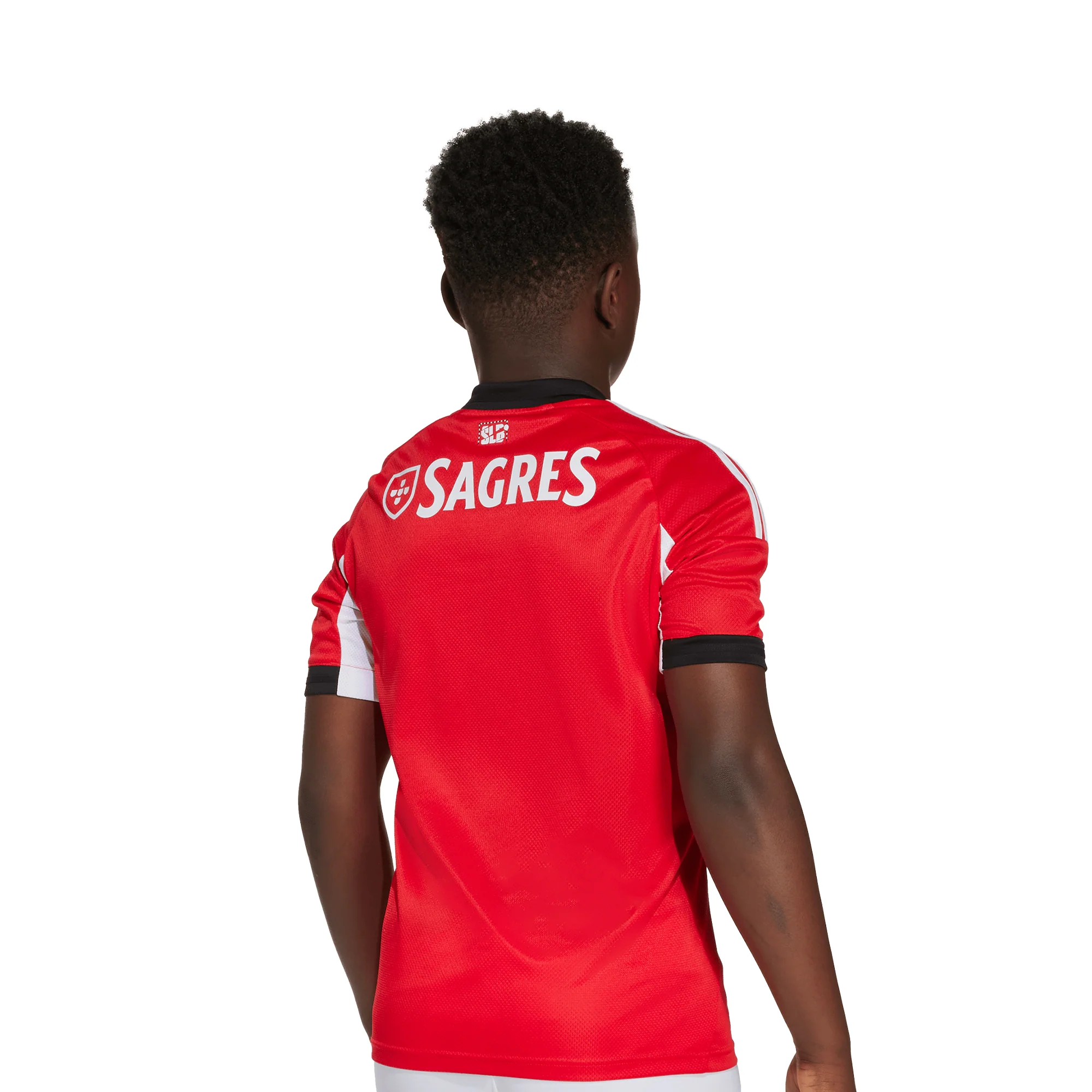Adidas SLB Home Jersey Youth Benfica Red - Image 4