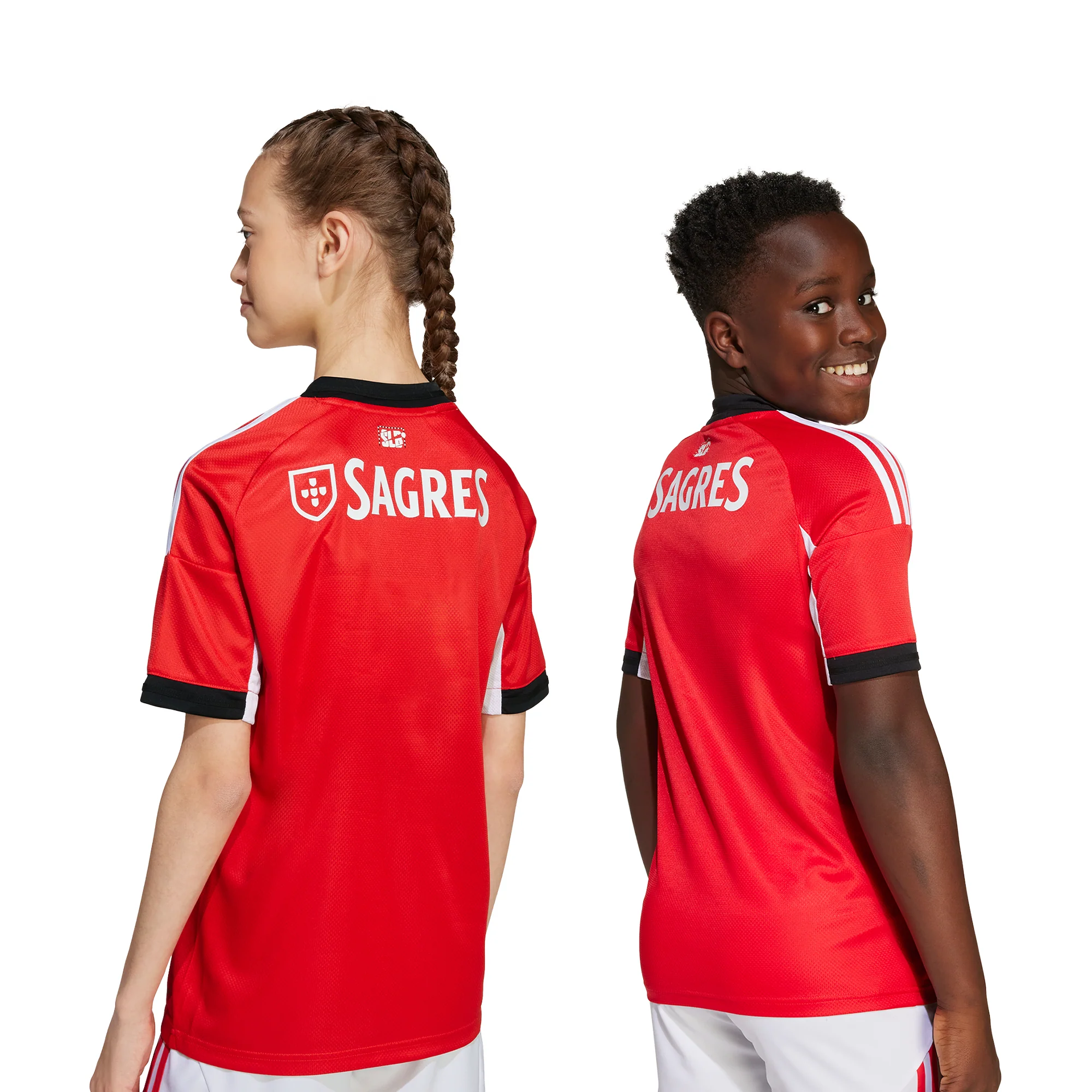 Adidas SLB Home Jersey Youth Benfica Red - Image 5