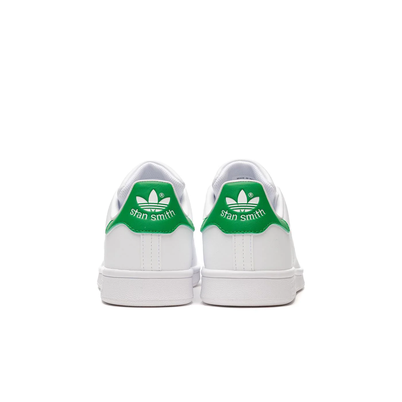 Adidas Stan Smith J Cloud White/Cloud White/Green - Image 4