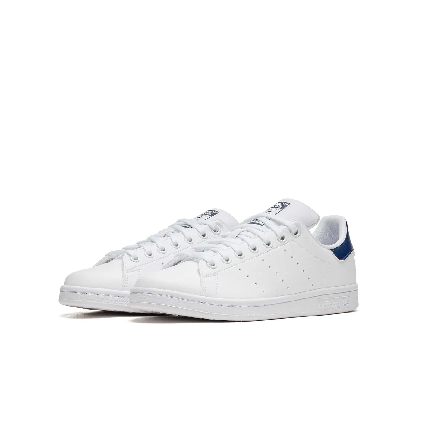 Adidas Stan Smith J Ftwr White/Ftwr White/Dark Blue - Image 3